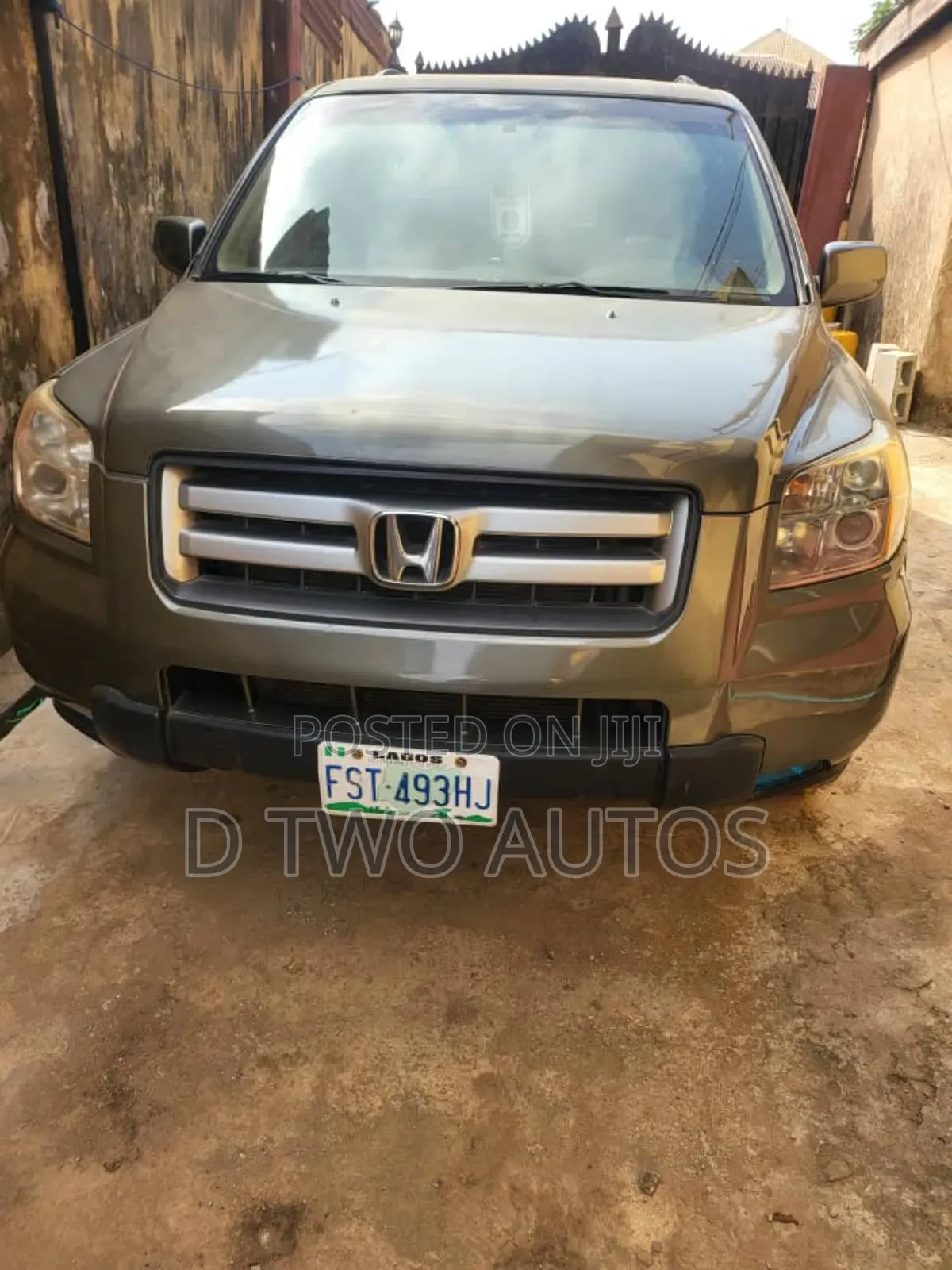 Honda Pilot EX 4x2 (3.5L 6cyl 5A) 2008 Green