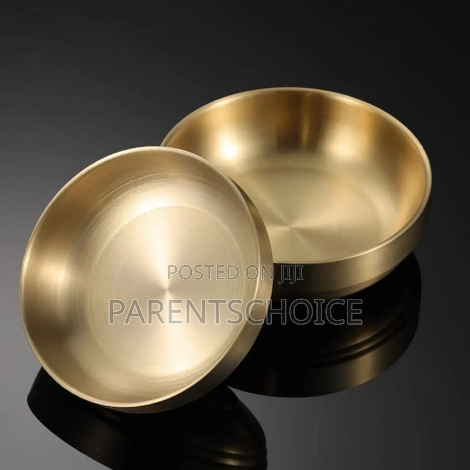Golden Stainless Steel Sauce Bowl - 13.5cm