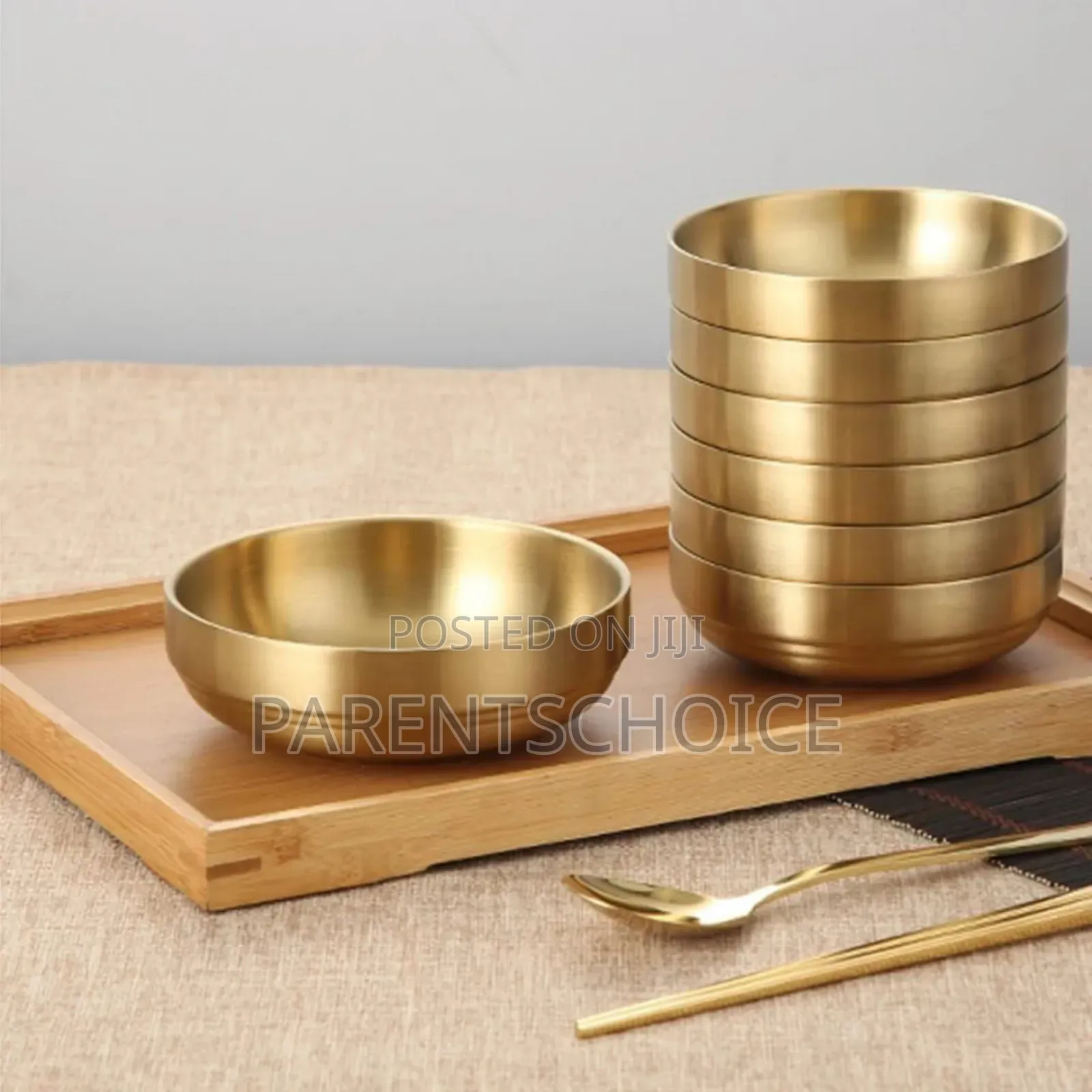Golden Stainless Steel Sauce Bowl - 13.5cm
