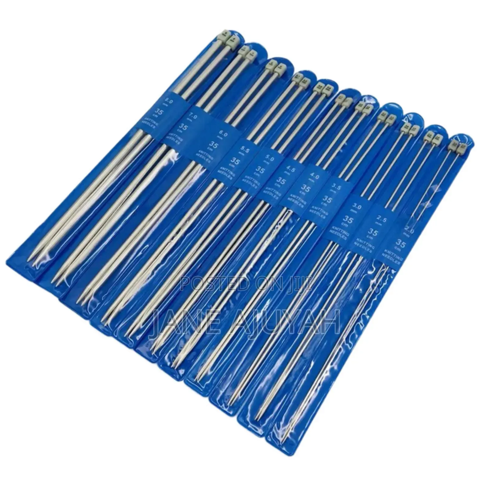 35cm Straight Knitting Needles Stainless Steel Crochet Hook