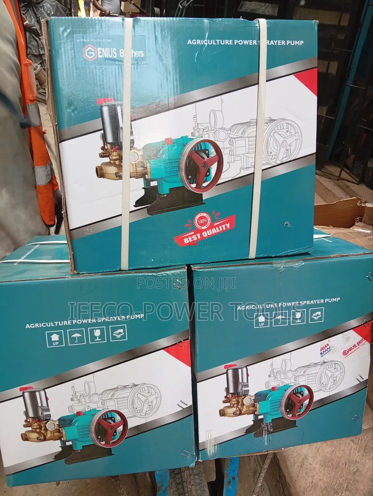 Genius Brothers Agriculture Power Sprayer Pump.
