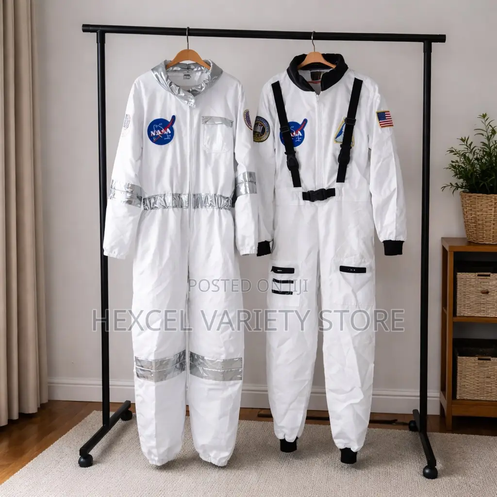  Premium Astronaut Costume Jumpsuit – Unisex Space Suit Outfit