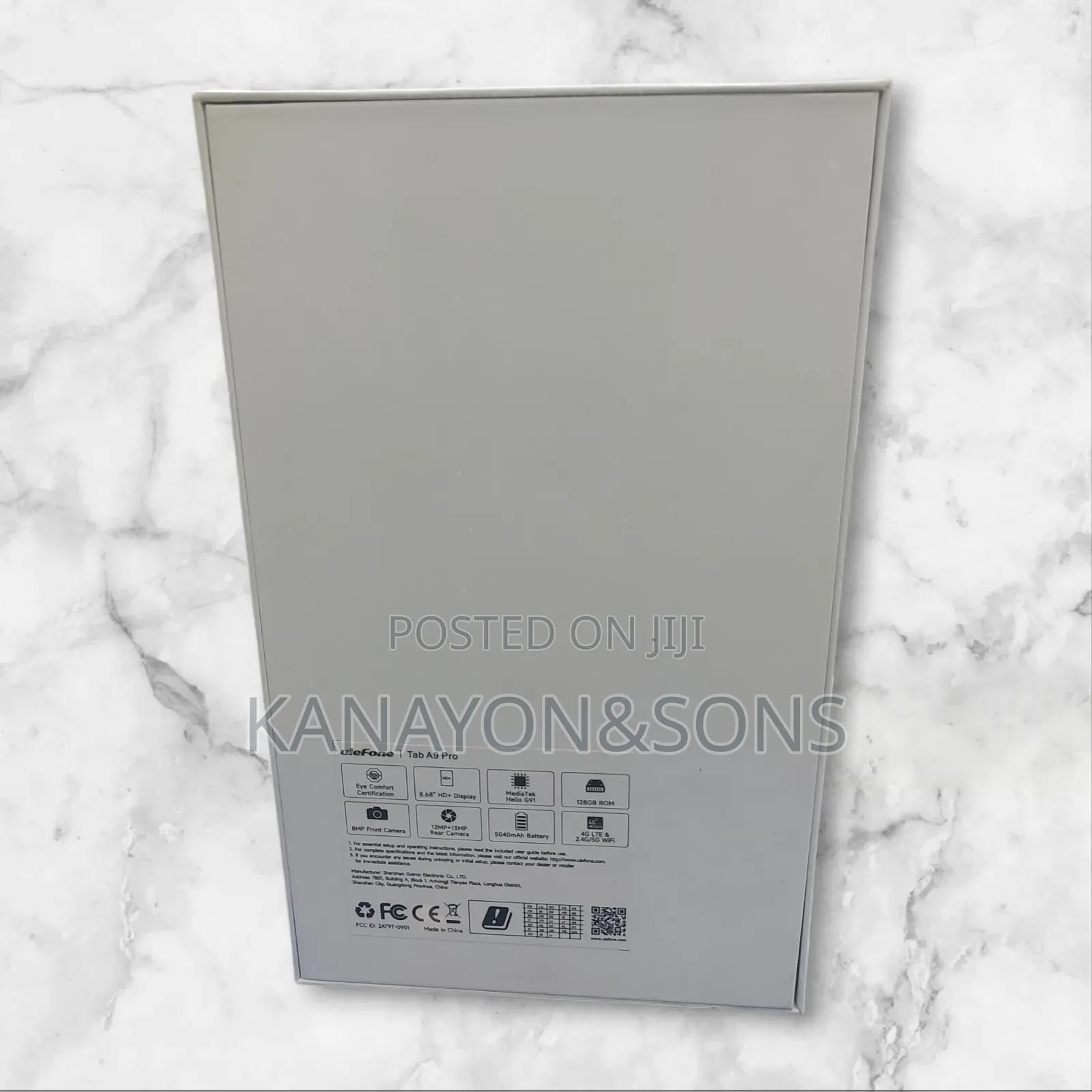 New Ulefone Tab A8 128 GB Silver