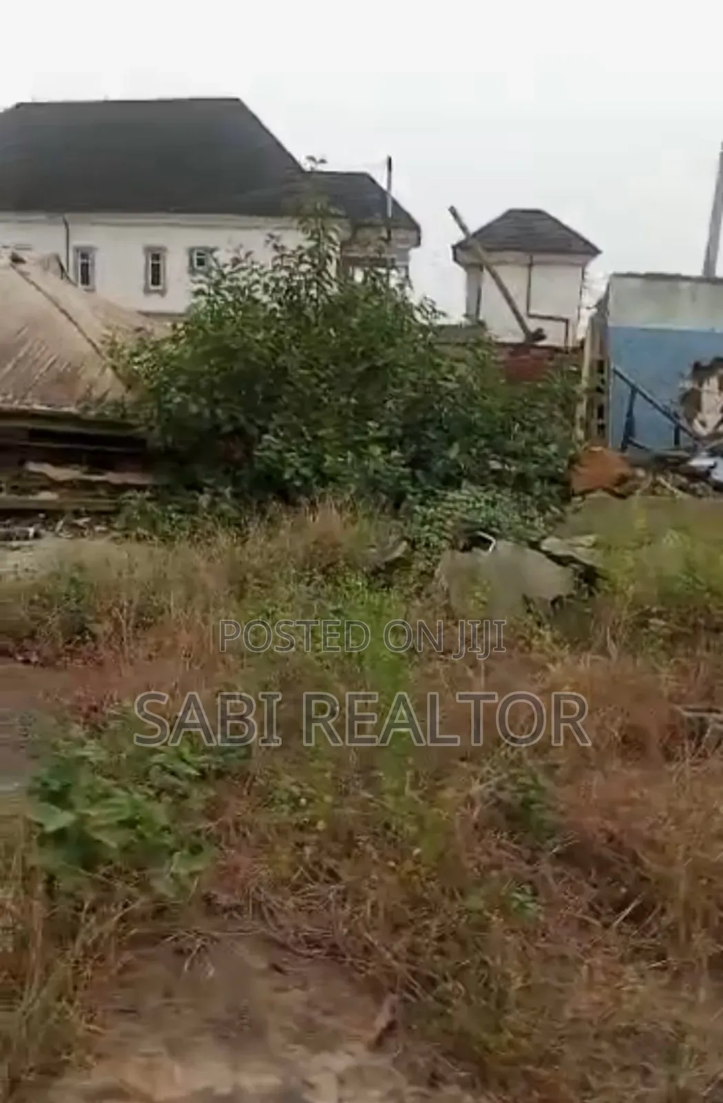 Residential Full Plot of Land Fenced Gated at New London Estate Baruwa
