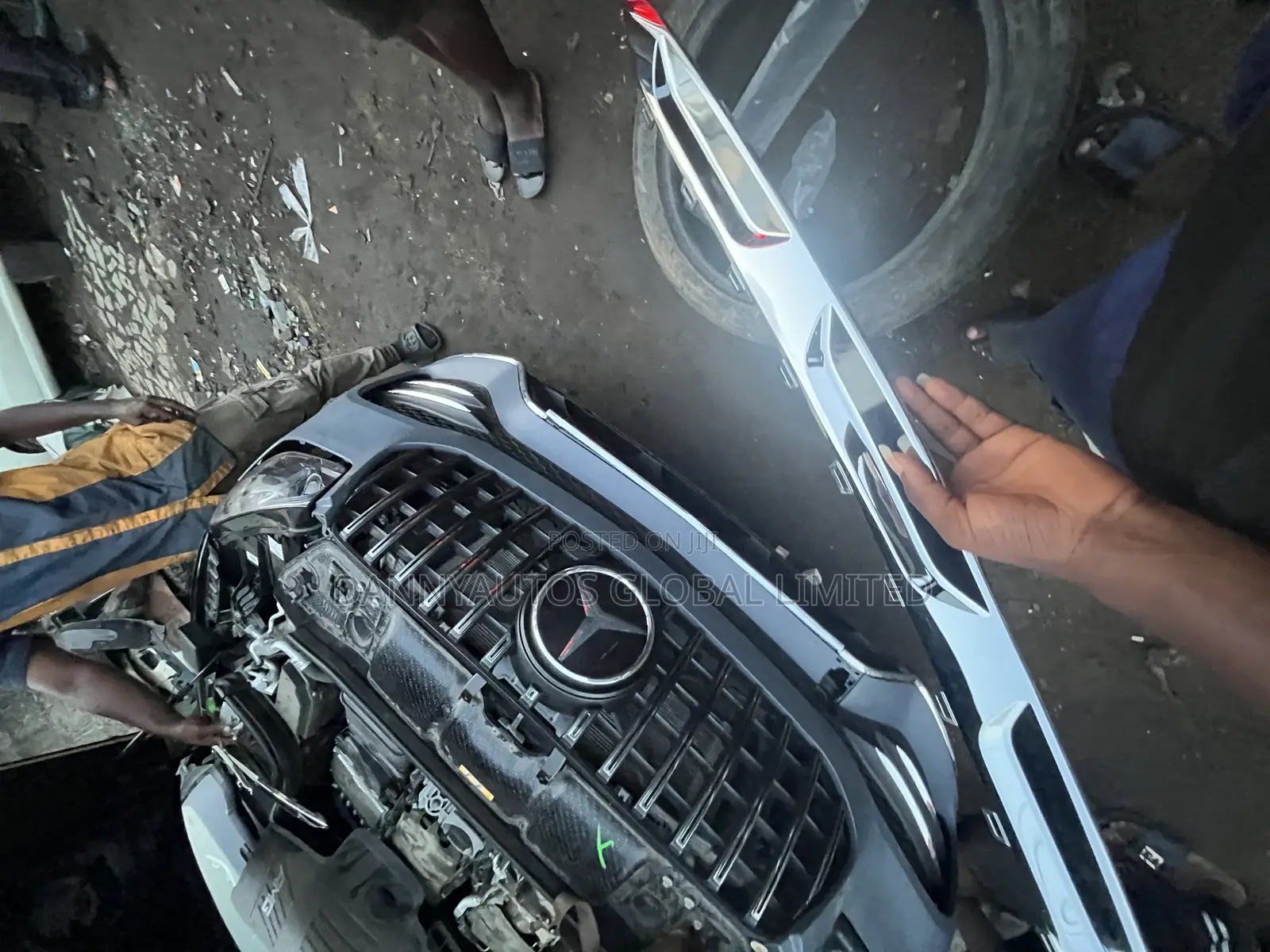 Front Bumper Chrome Gle 450 W167