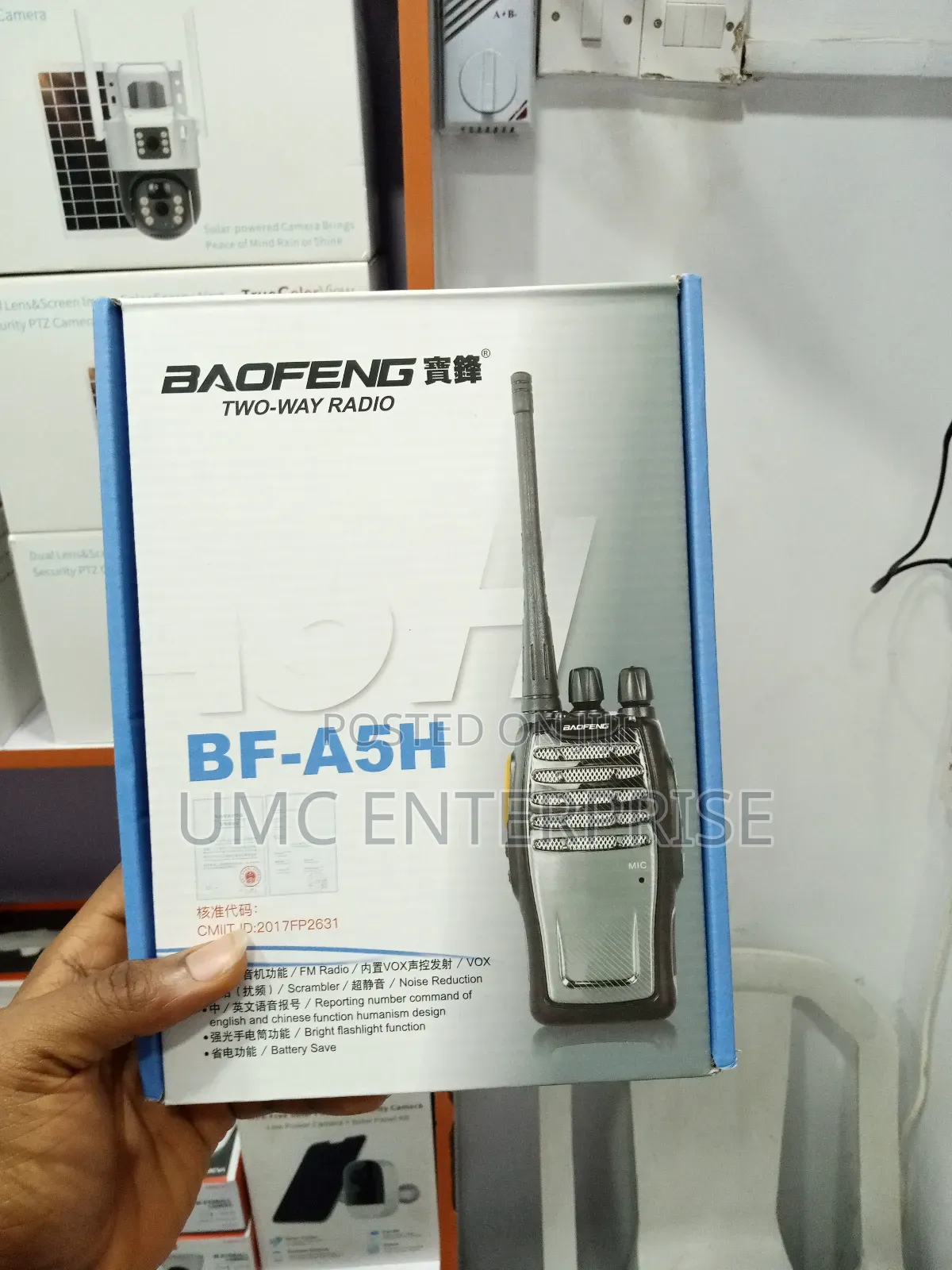 Baofeng A5h Two-Way Radio