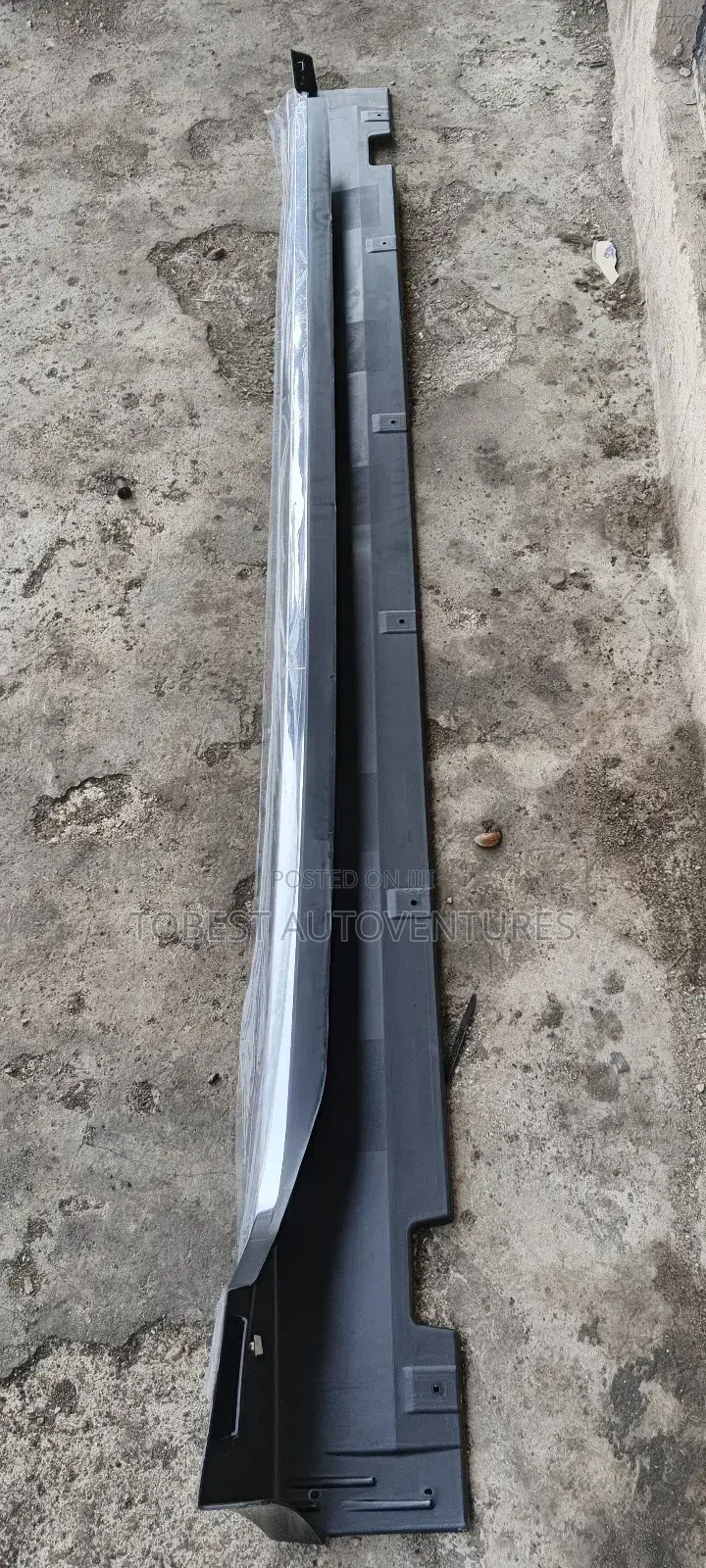 Hyundai Sonata 2015-16 Running Board With Shinny Chrome