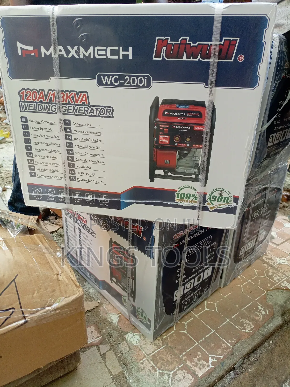 Maxmach Start and Weld Generation Wg-200i