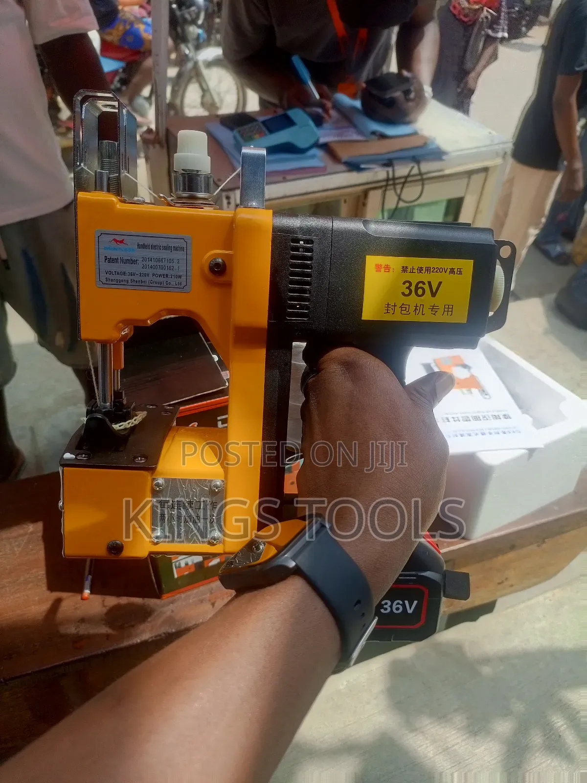 Cordless Beg Packaging Machine or Beg Closer Machine