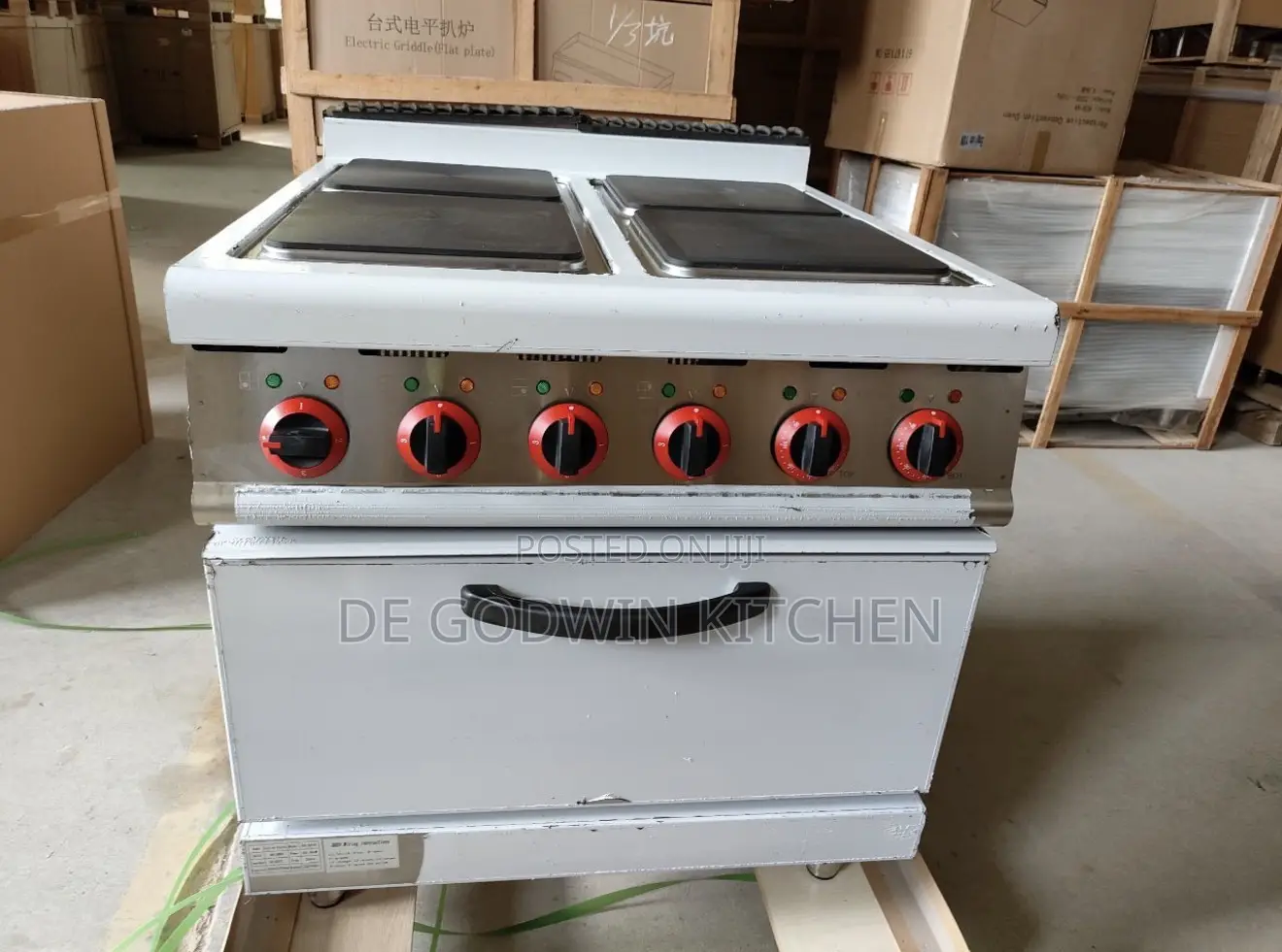 4 Burners Electric Cooker