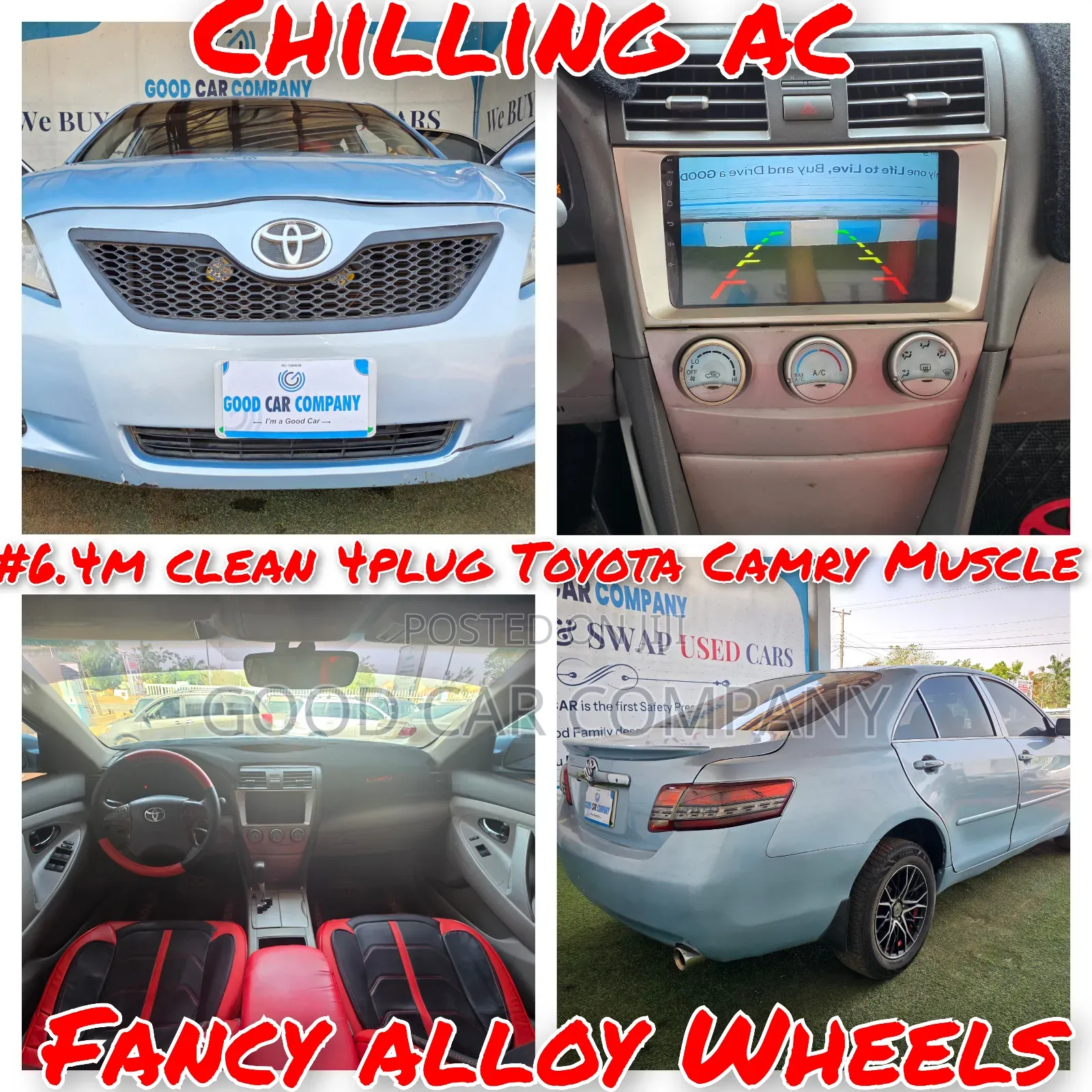 Toyota Camry 2007 Blue