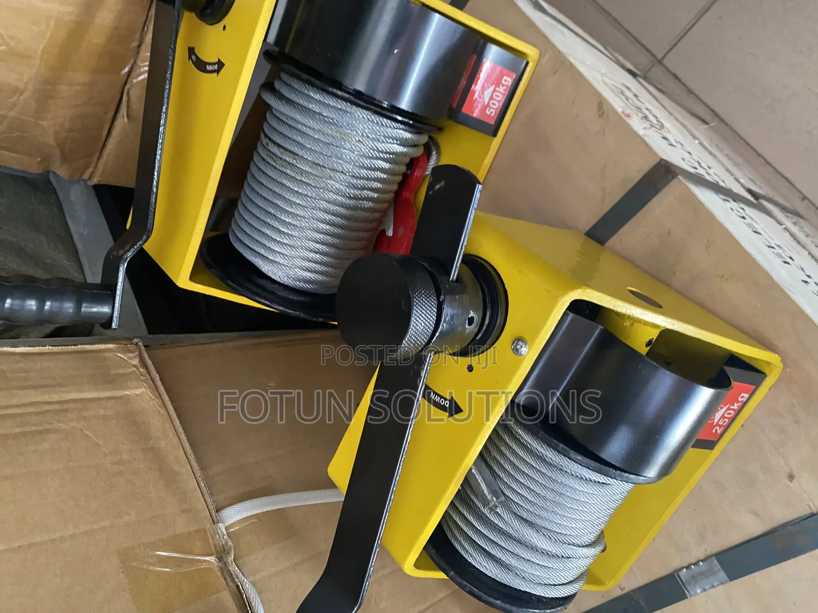 Manual Hand Winch 250kg