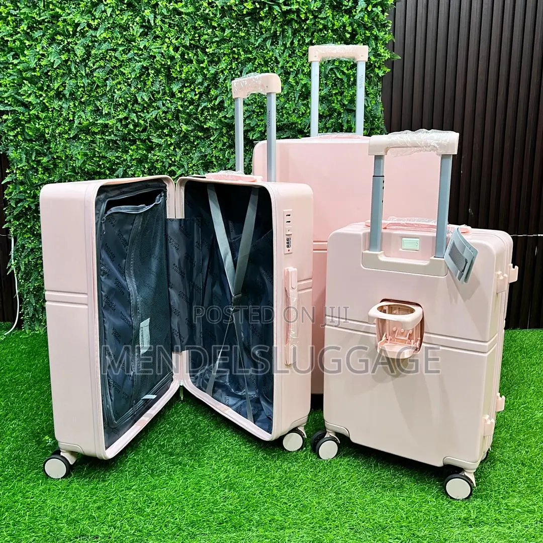 Luxury 4-Piece Hard Case Travel Box Set With Wheels