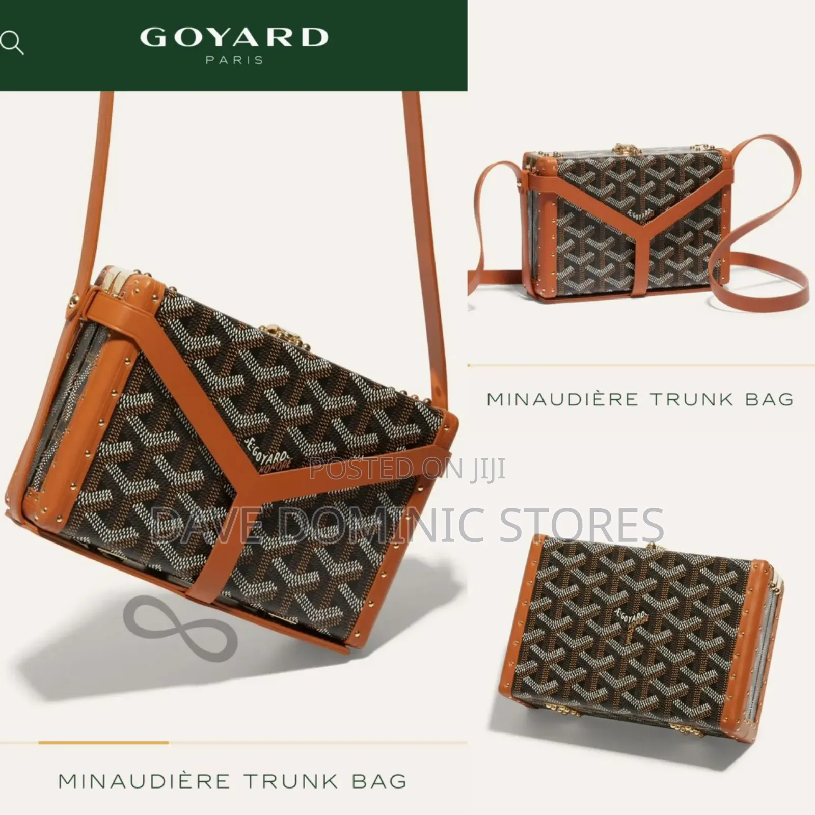 Goyard Minaudiere Trunk Bag