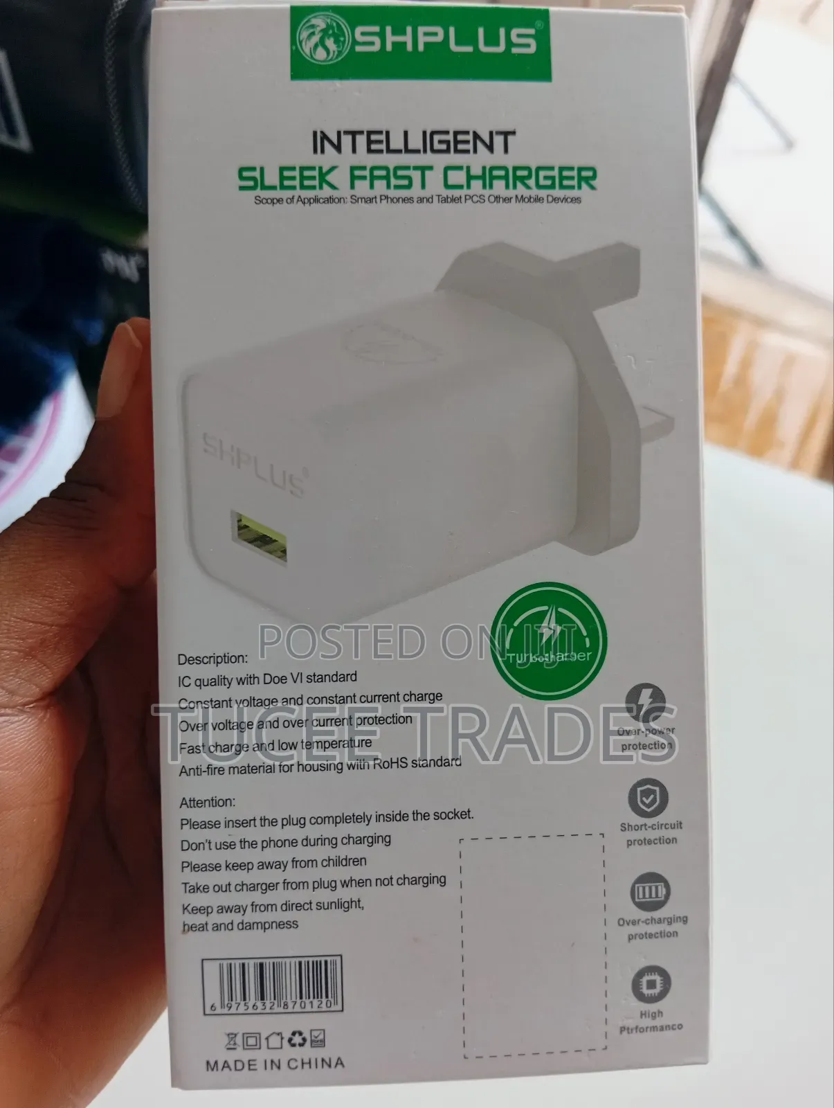 Shplus 42w Sleek Fast Charger