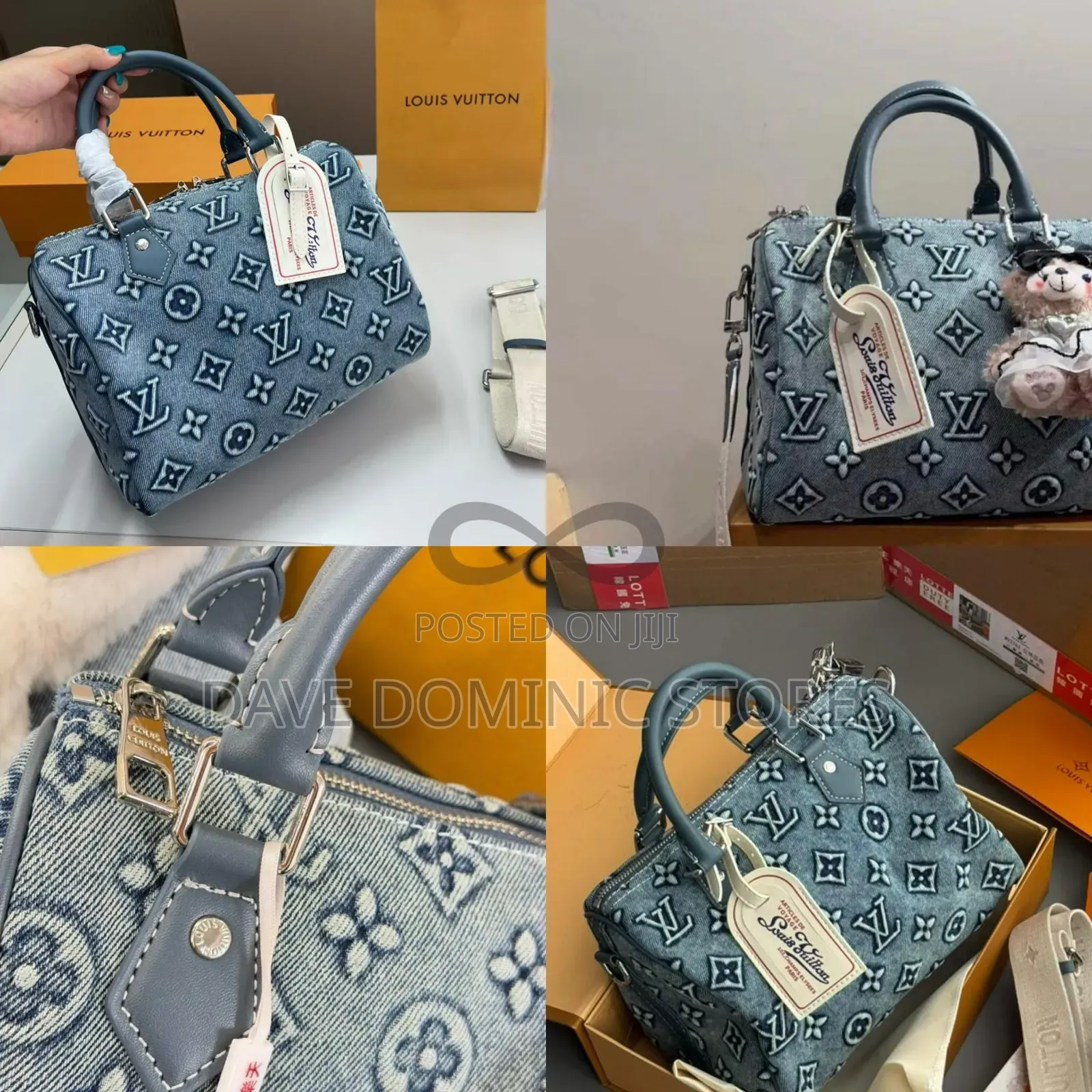 Louis Vuitton Female Denim Hand Bag