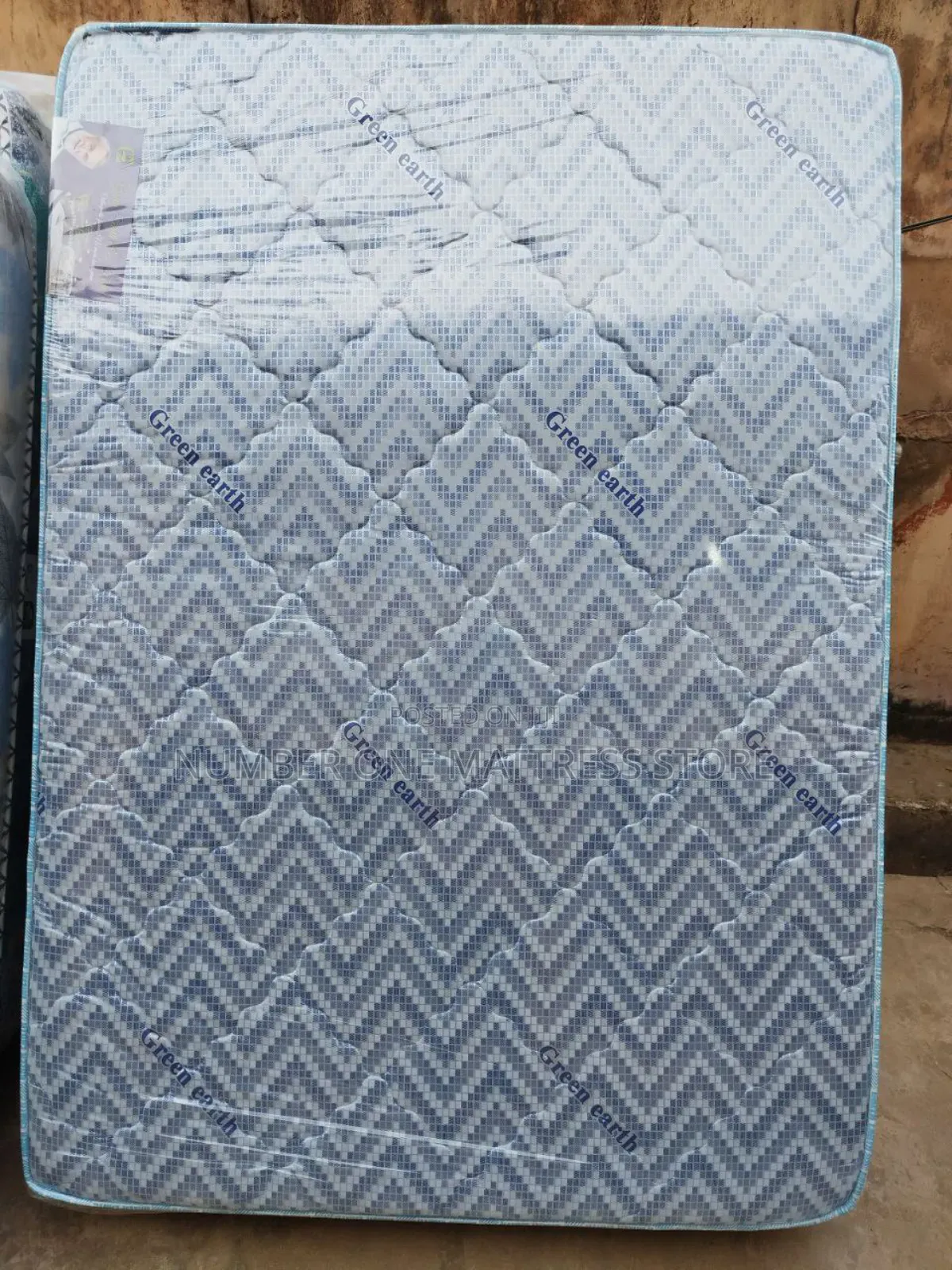 4 1⁄2 by 6ft 14inches Green Earth Mattress