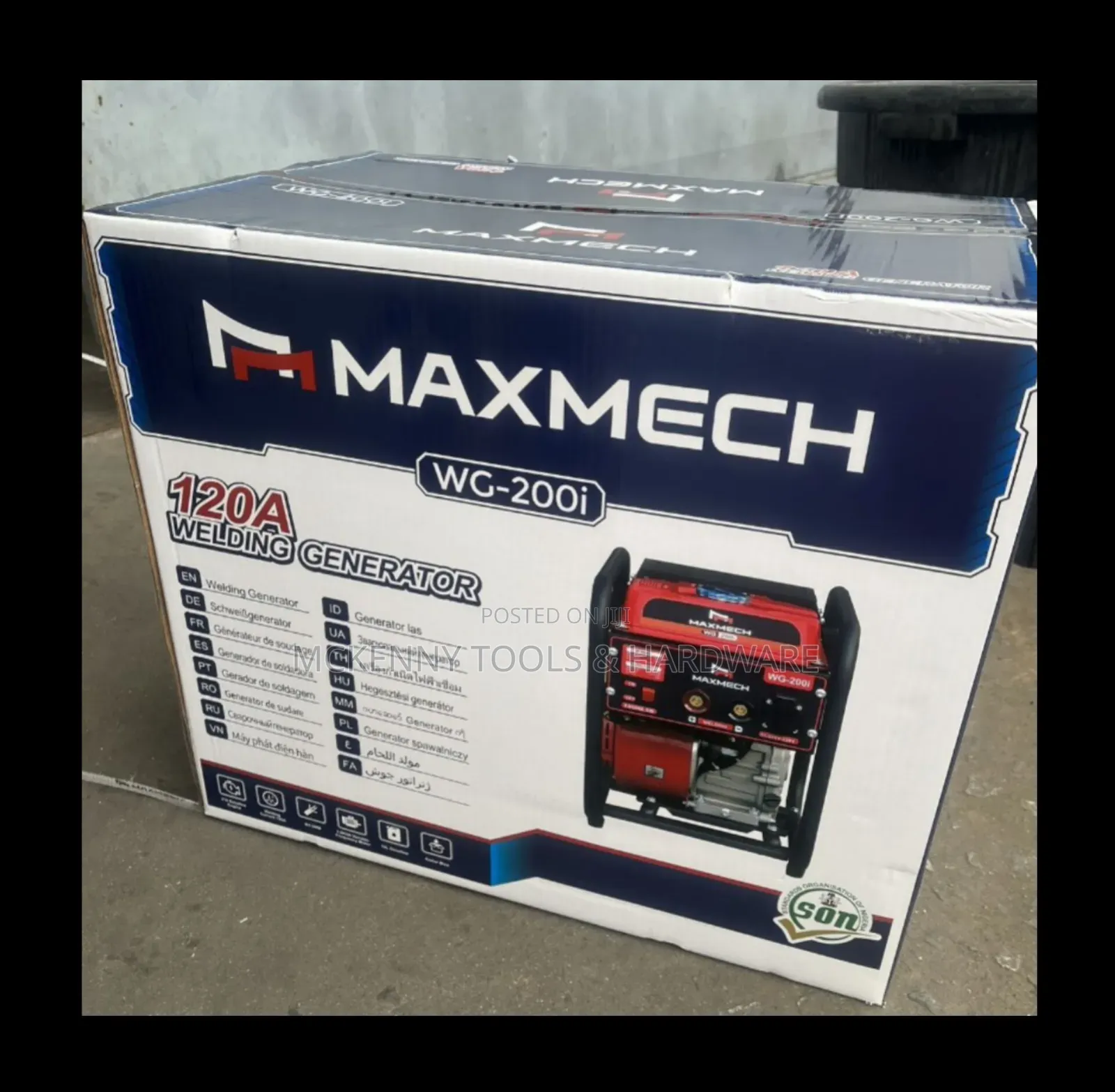 Maxmech Wg-200i 120a Welding Generator.