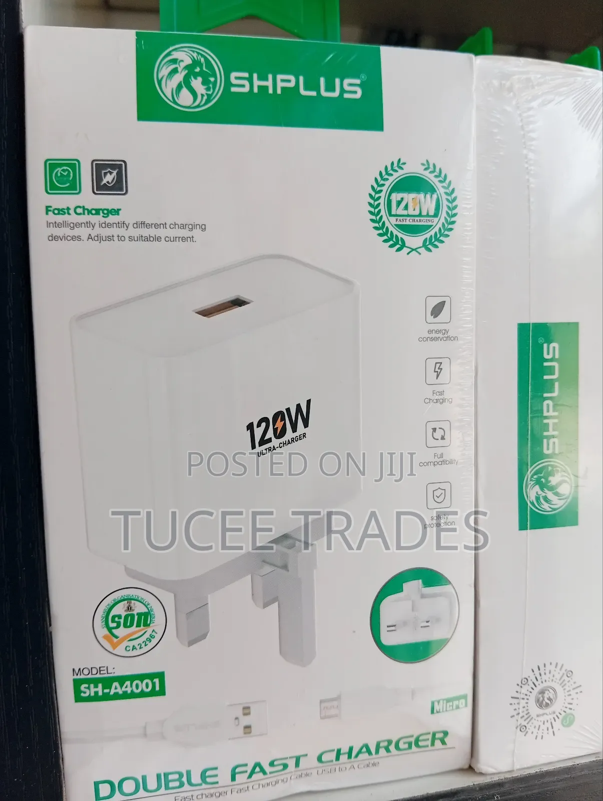 Shplus Sh-A4001 Double Fast Charger