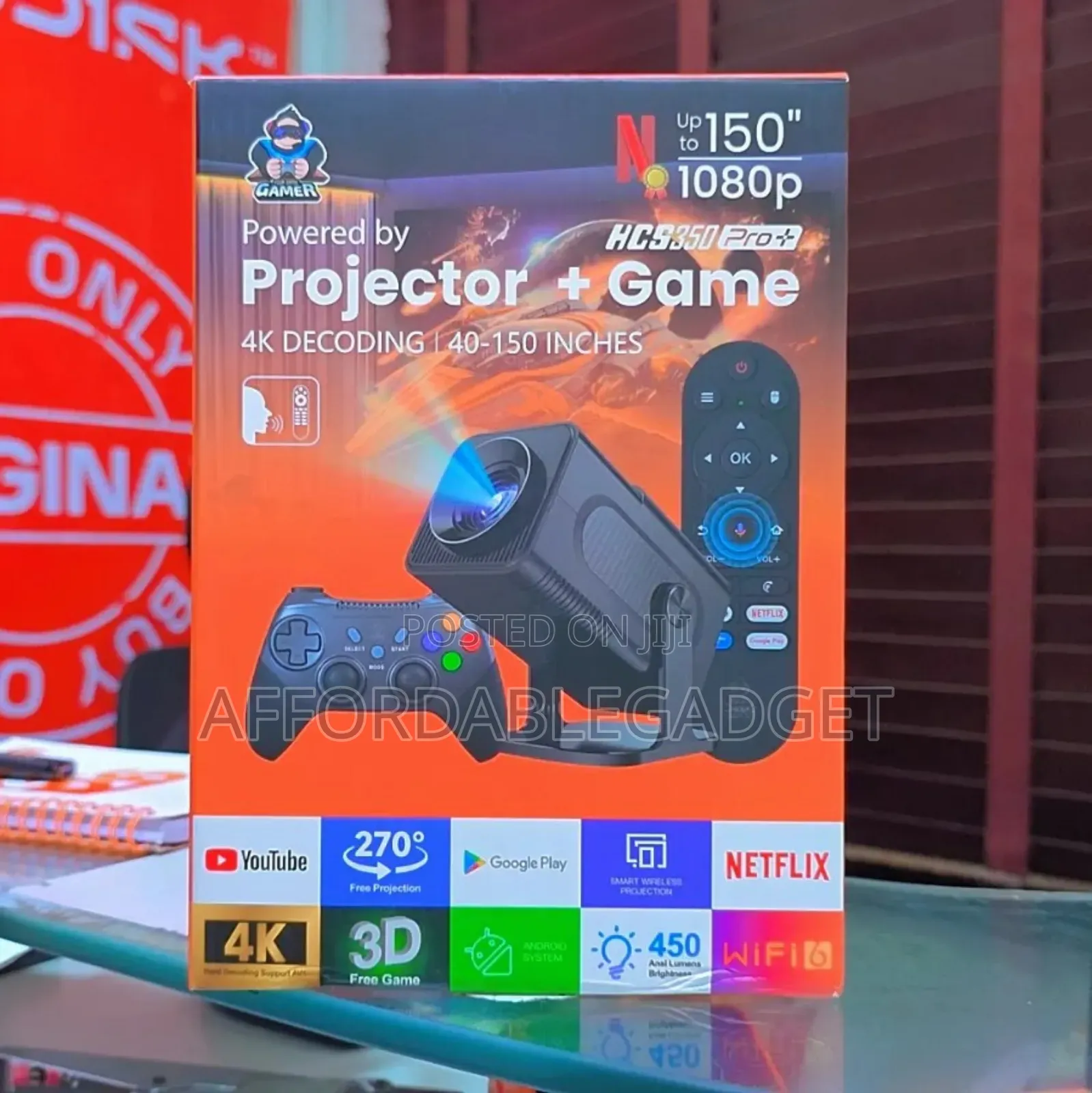 Smart Android Projector Plus Game
