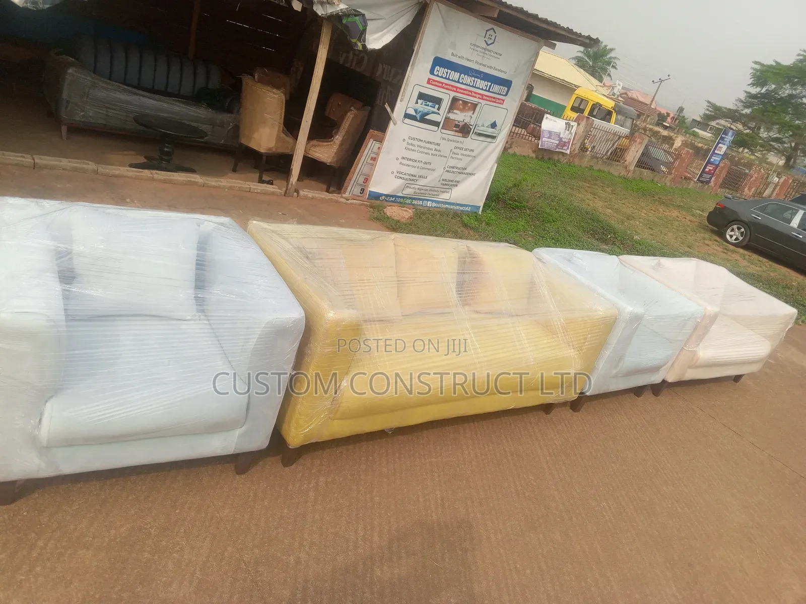 Luxury Sofa Set – Handmade for Comfort and Durability