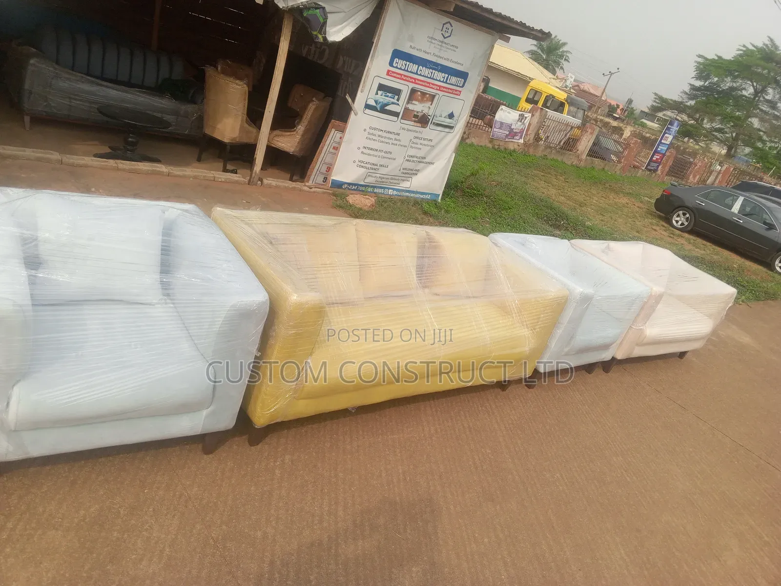 Luxury Sofa Set – Handmade for Comfort and Durability