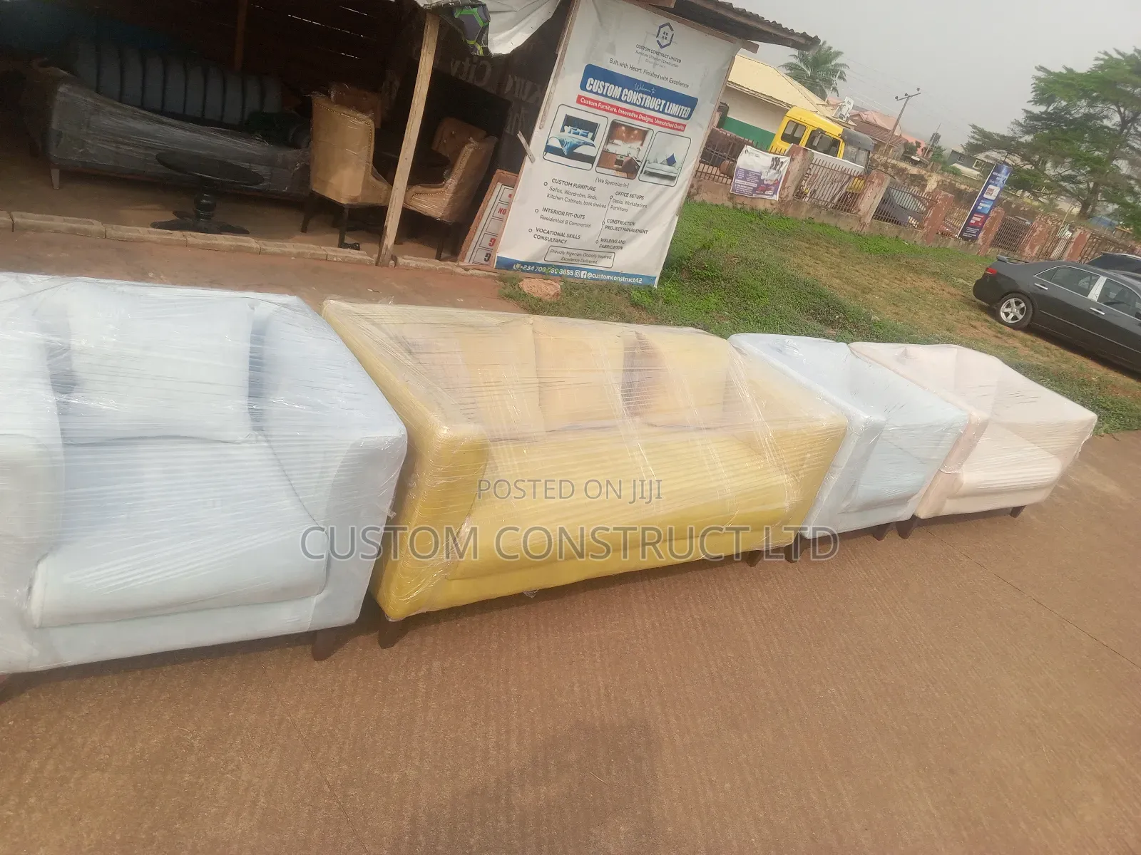 Luxury Sofa Set – Handmade for Comfort and Durability