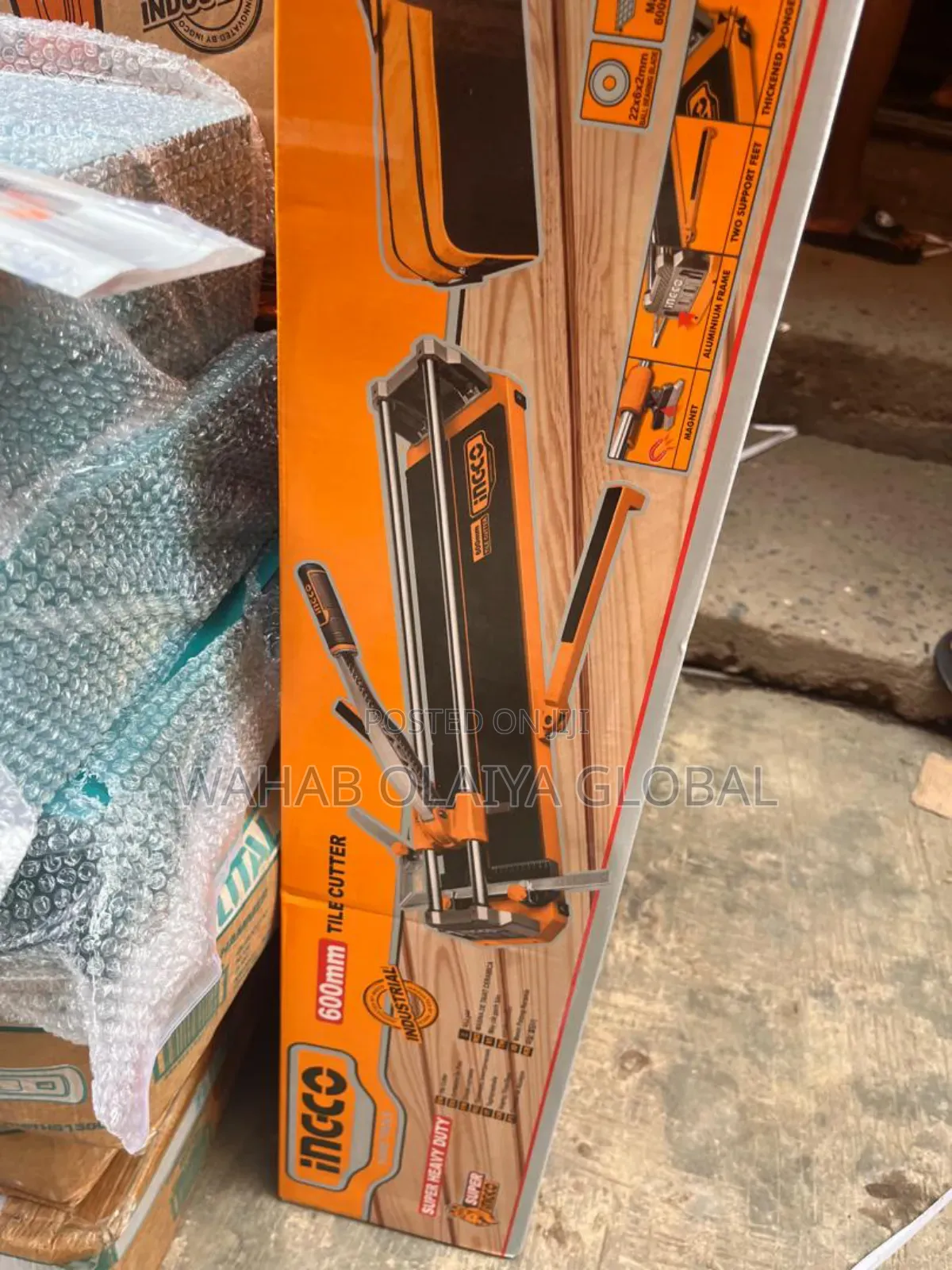 Ingco 600mm Manual Tile Cutter – Ceramic Porcelain Tiles