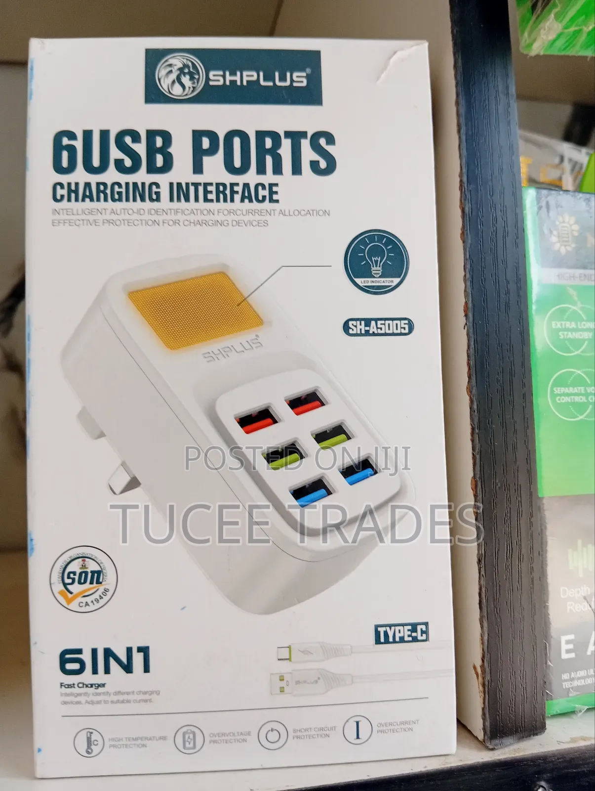Shplus 6 in 1 Usb Port