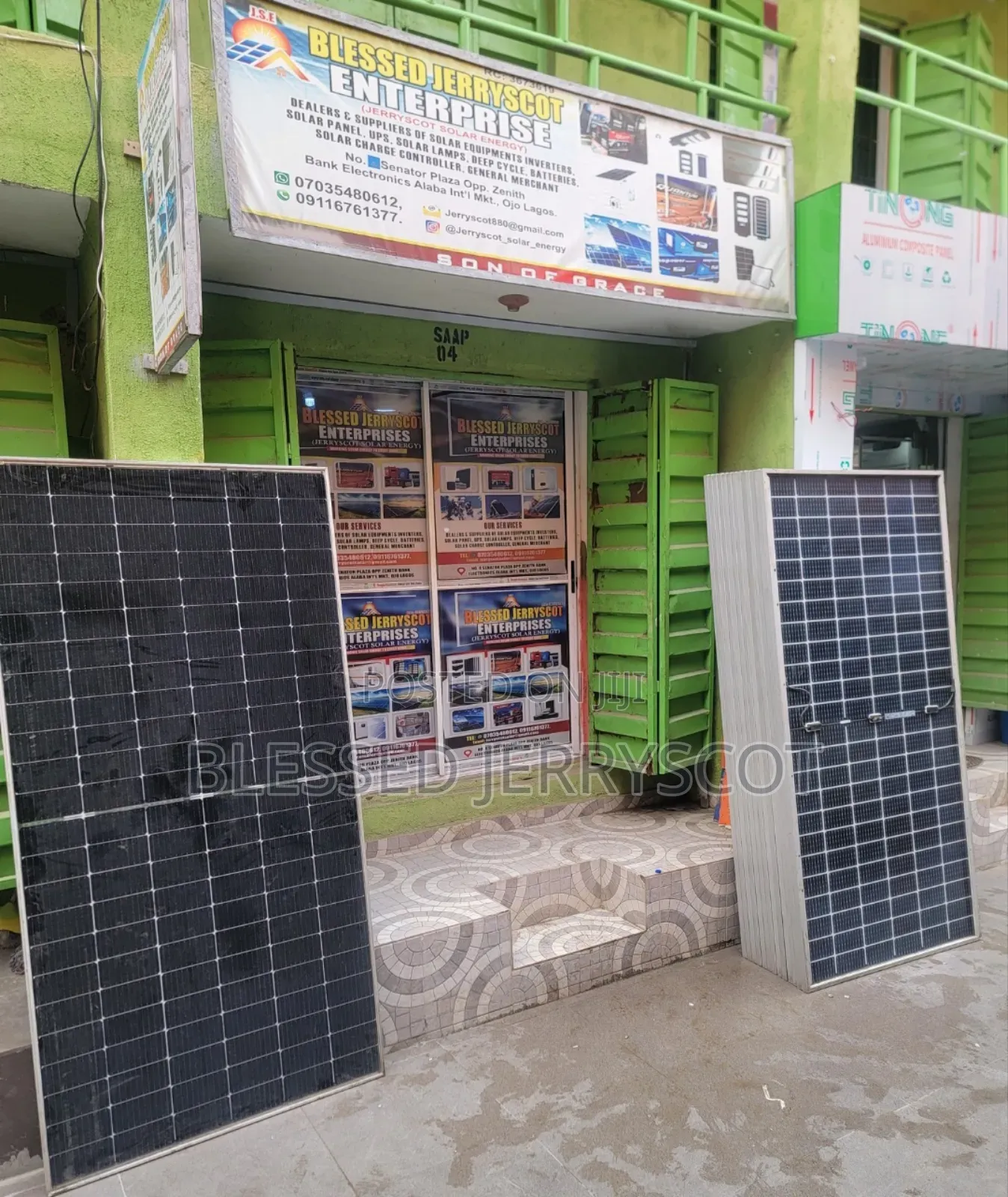 Jinko 650watts Monocrystalline Bi-facial Solar Panels In Stock.