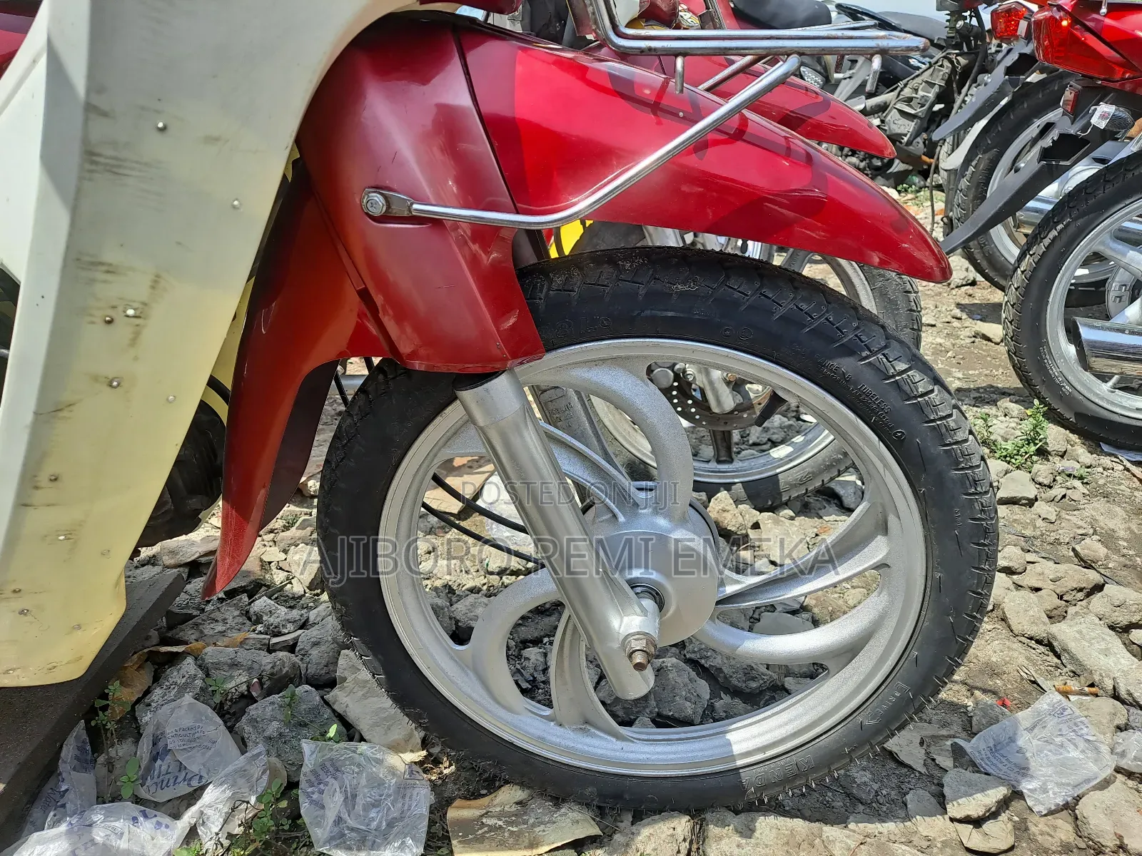 Daelim CiTi Ace 110 2007 Red