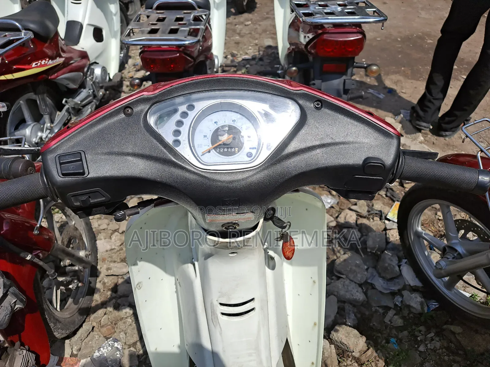 Daelim CiTi Ace 110 2007 Red
