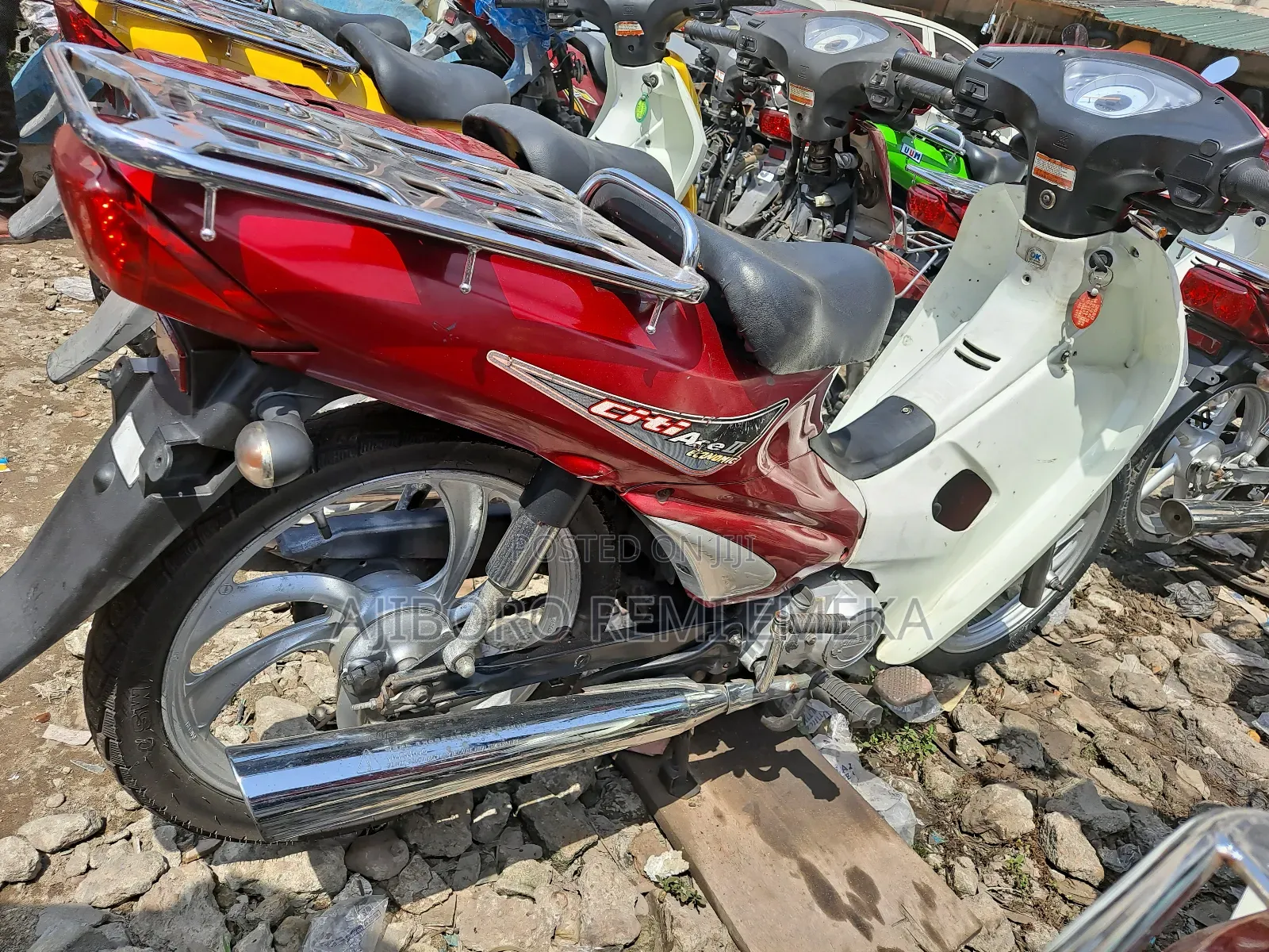 Daelim CiTi Ace 110 2007 Red