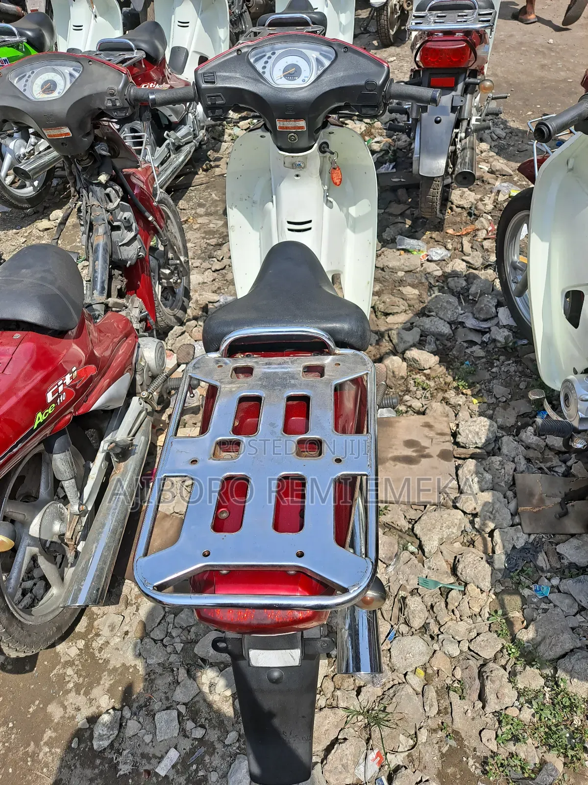 Daelim CiTi Ace 110 2007 Red