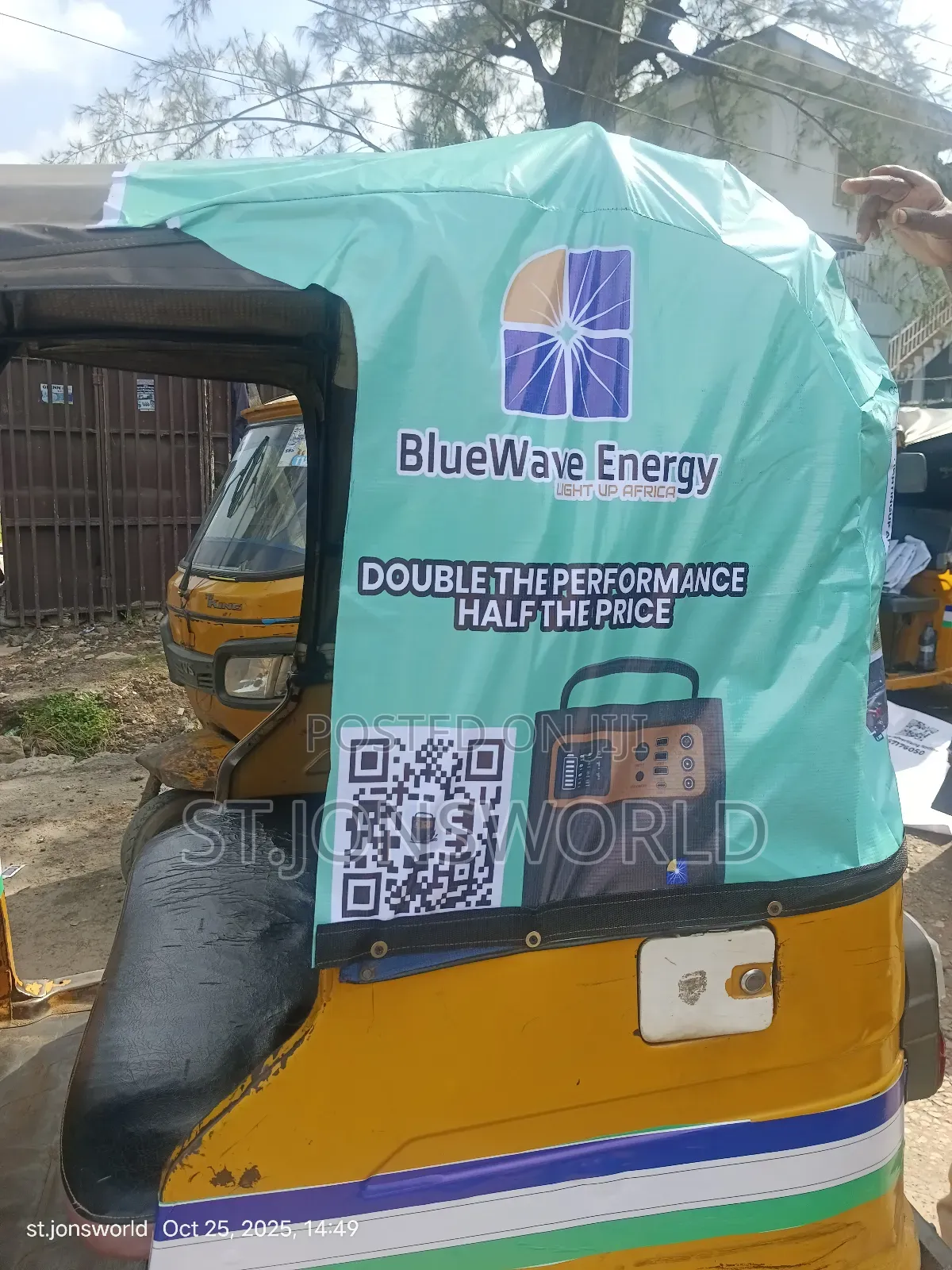 Keke Tricycle Branding