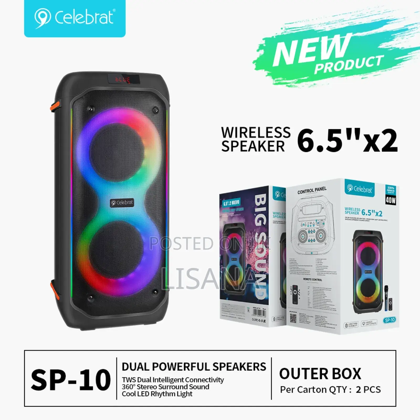 Celebrat Wireless Speaker