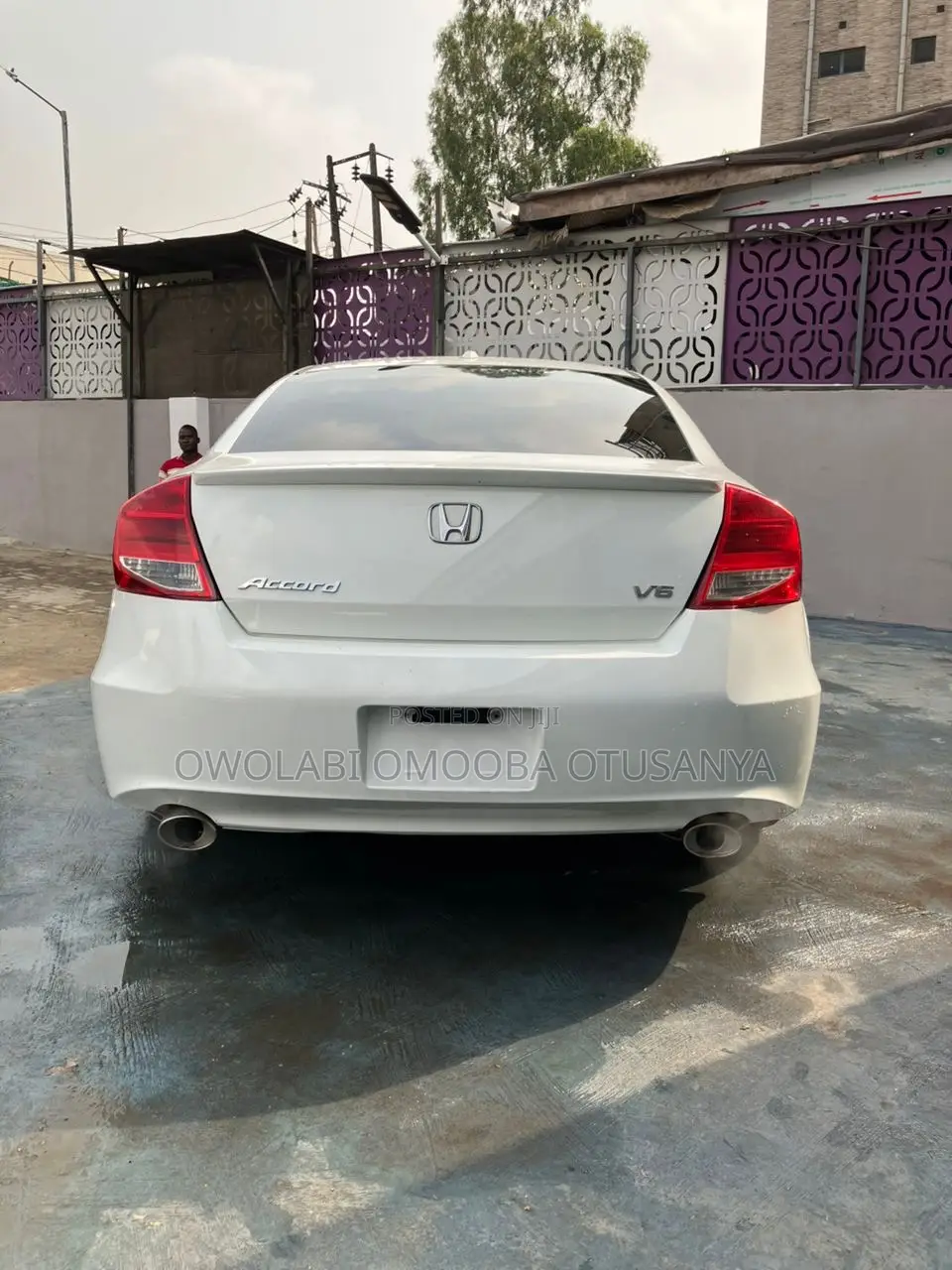 Honda Accord Coupe EX-L V-6 2012 White