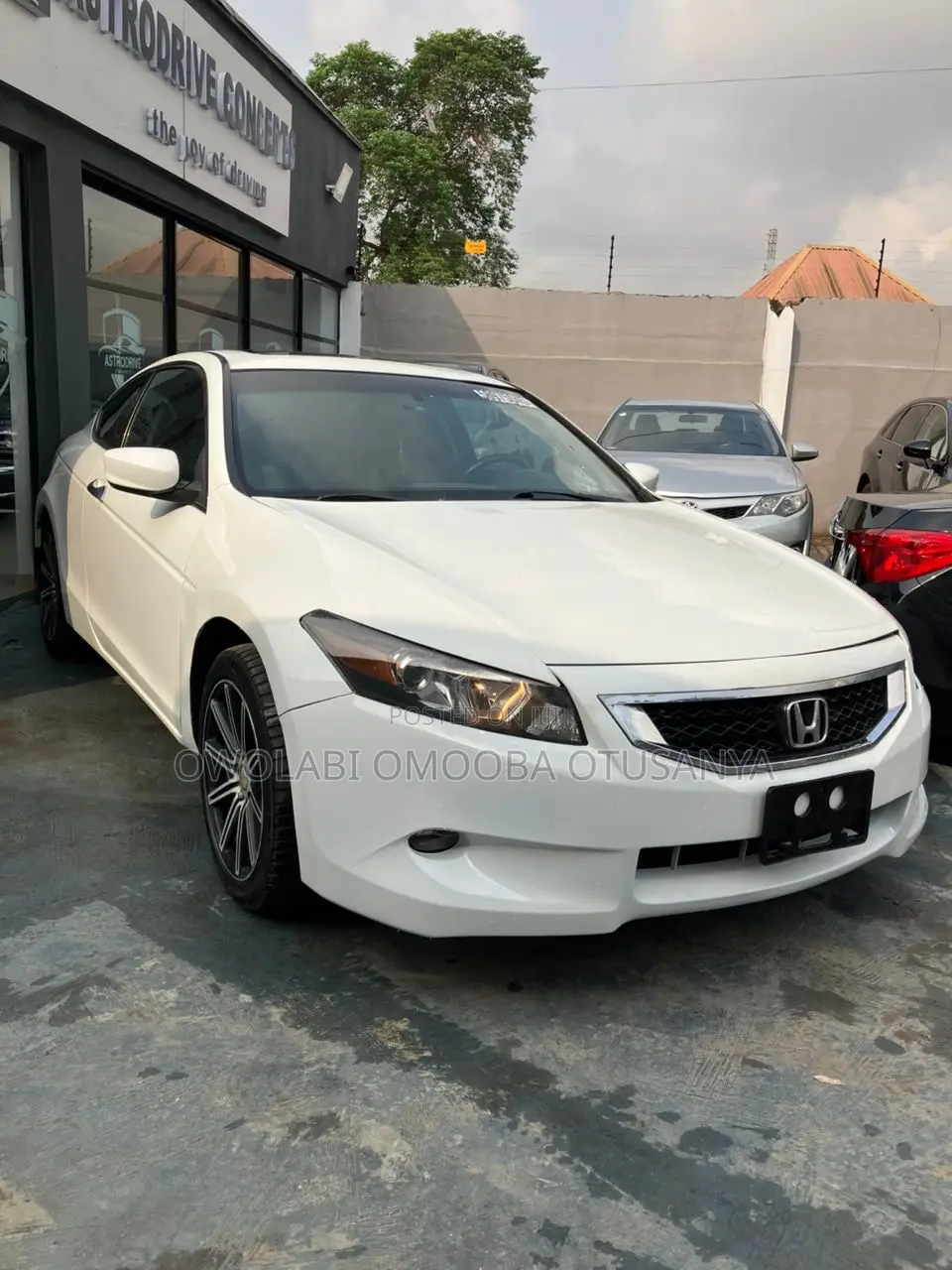 Honda Accord Coupe EX-L V-6 2012 White