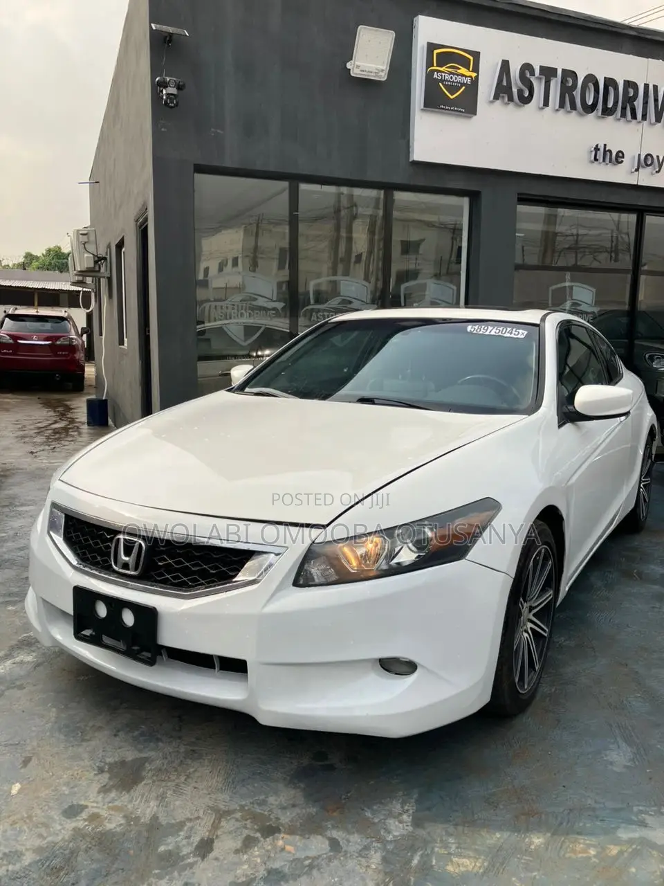 Honda Accord Coupe EX-L V-6 2012 White