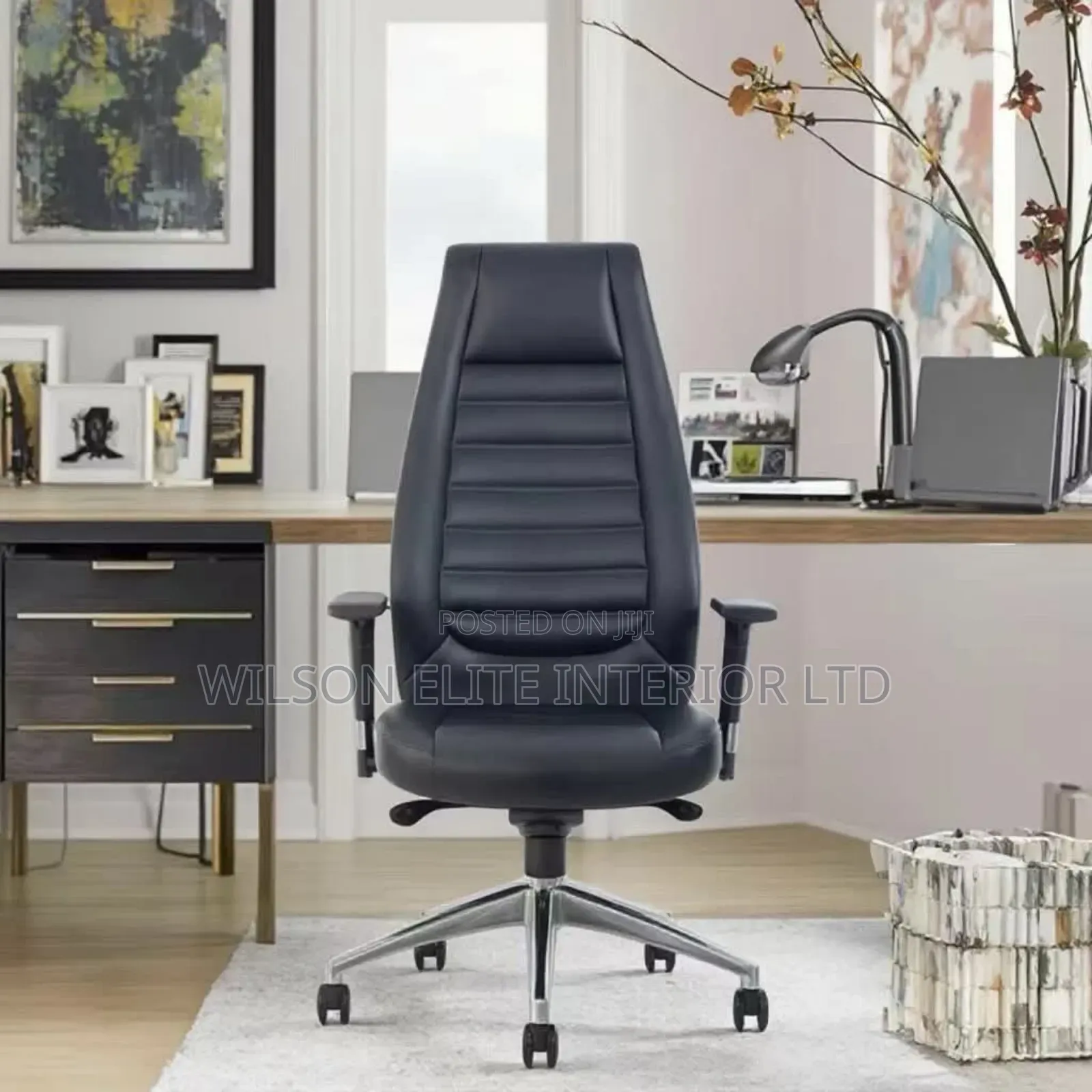 Executive Leather Office Chair