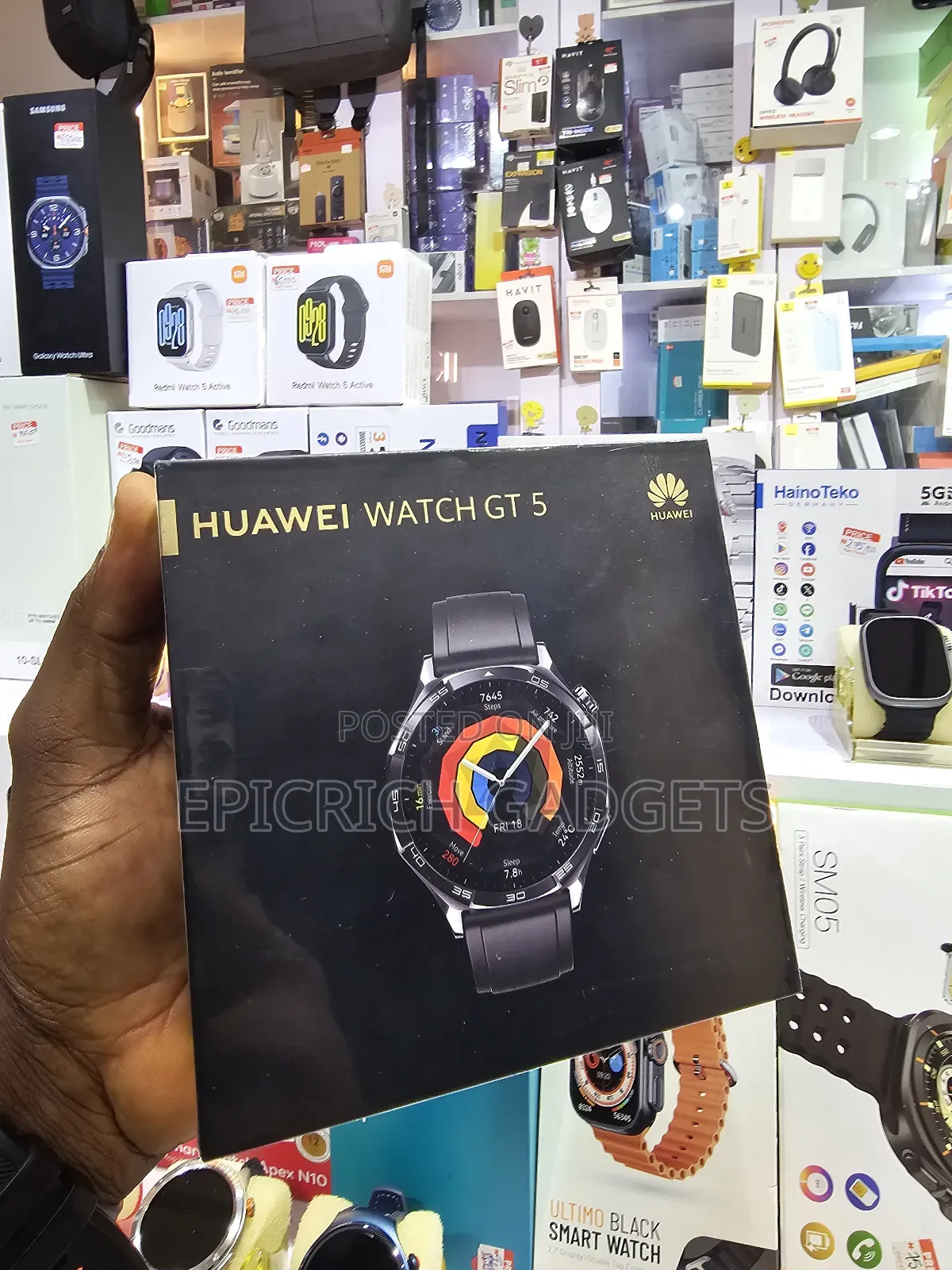 Huawei Watch Gt 5 Smartwatch - Fitness Health Tracker