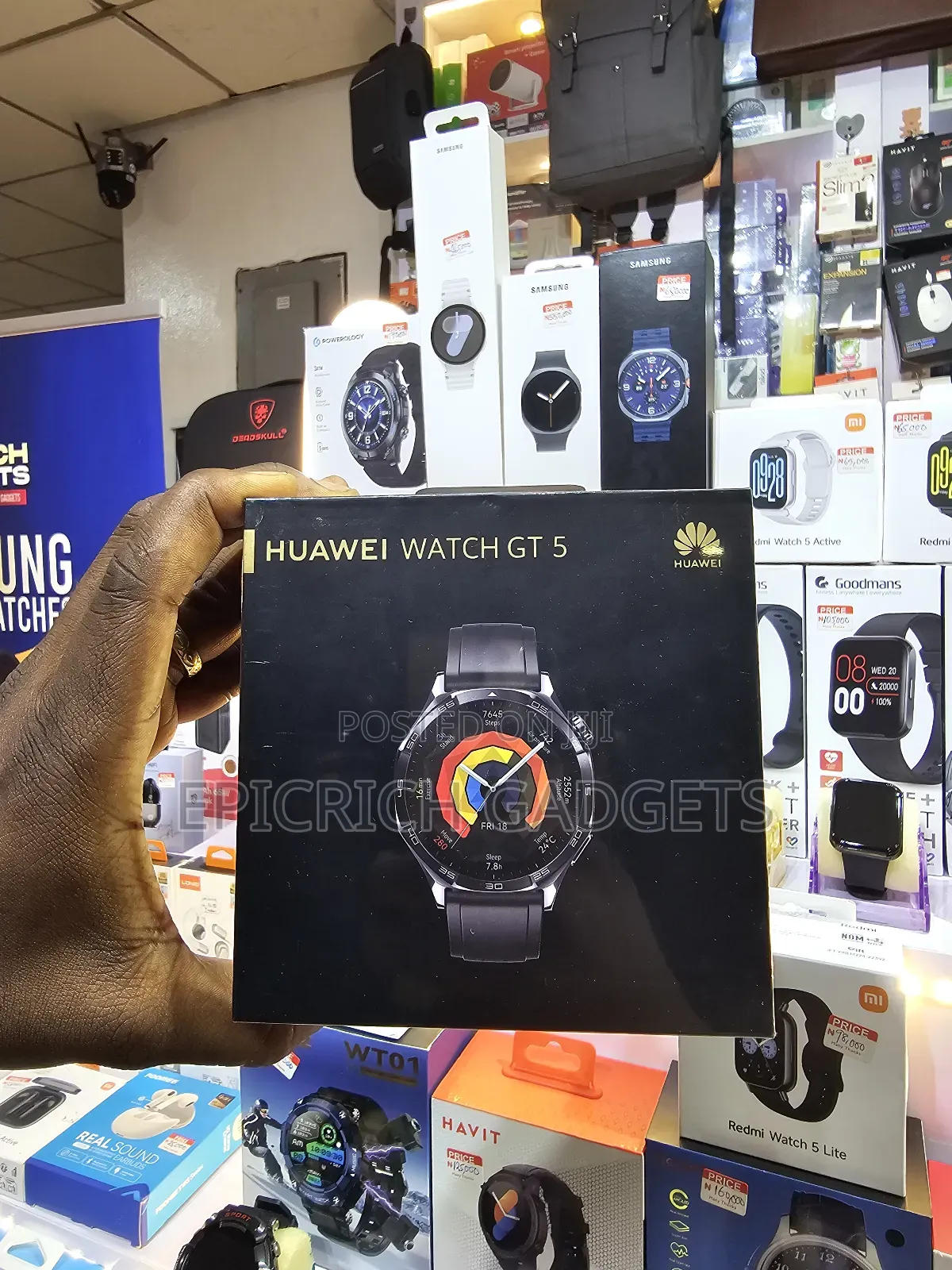 Huawei Watch Gt 5 Smartwatch - Fitness Health Tracker