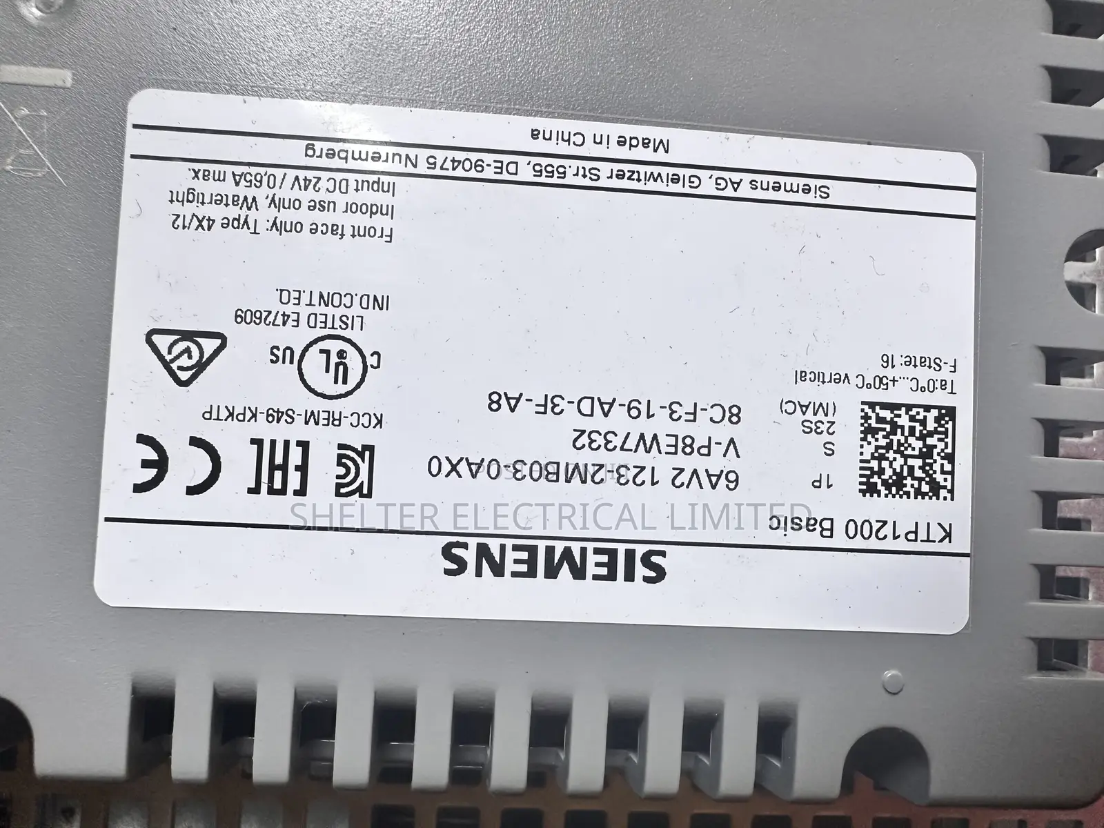 Siemens Basic Panel Ktp1200 Basic