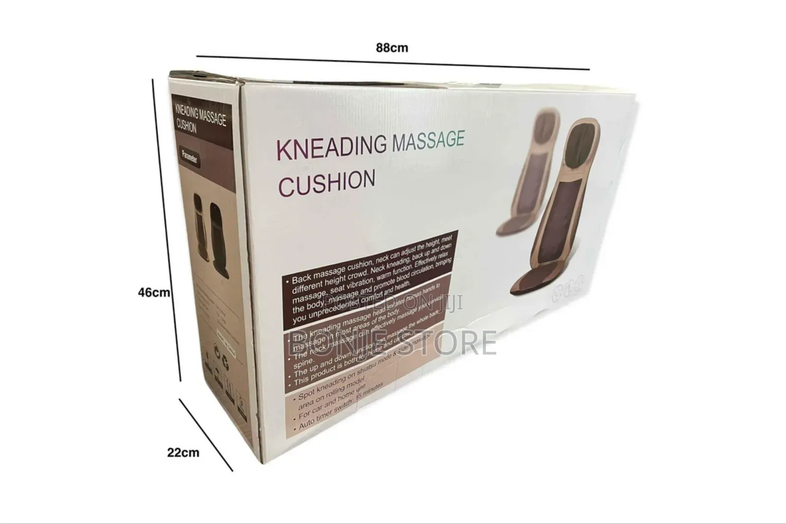 Massager Cushion - Car/Office/Home Seat Kneading Shiatsu Heat Massager