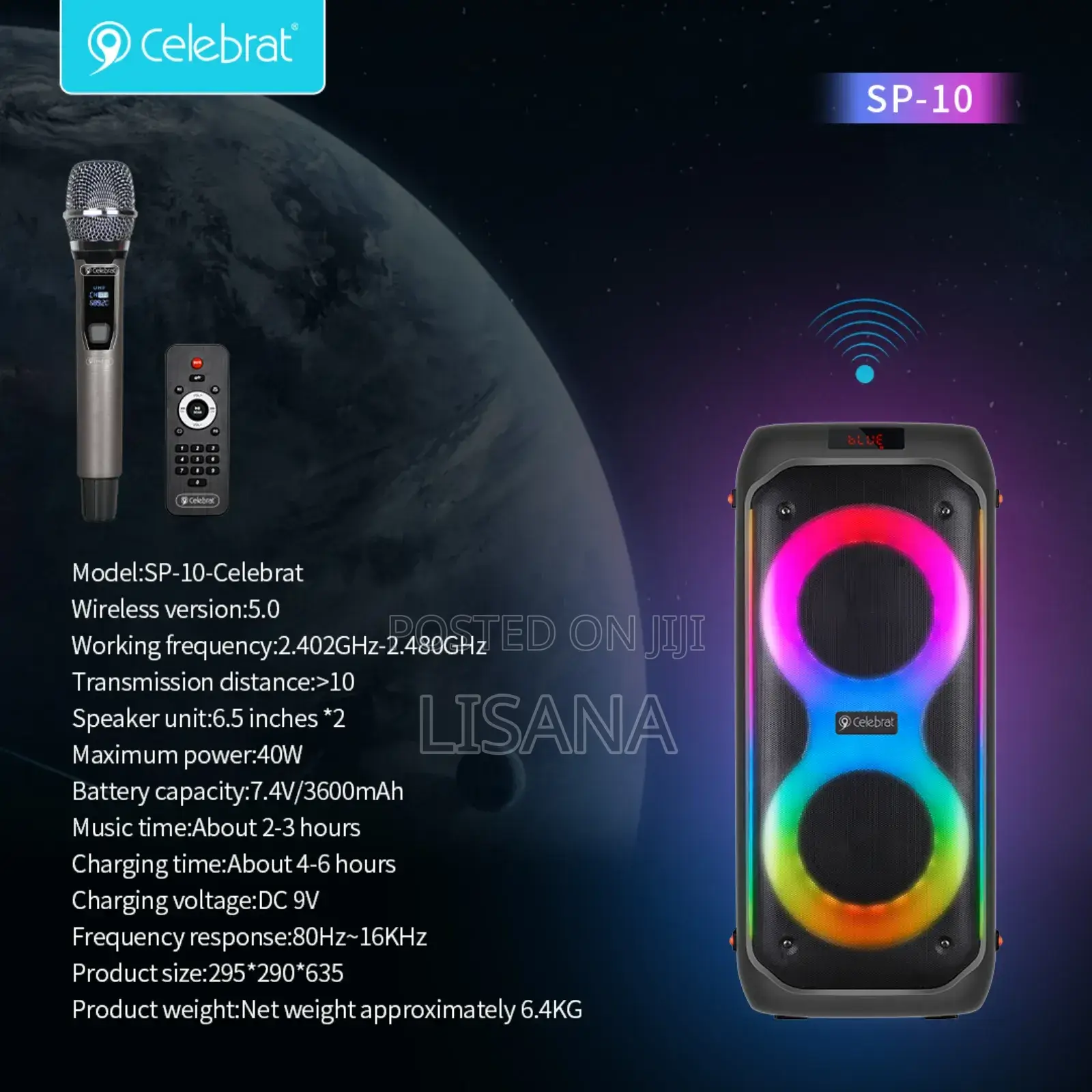 Celebrat Wireless Speaker