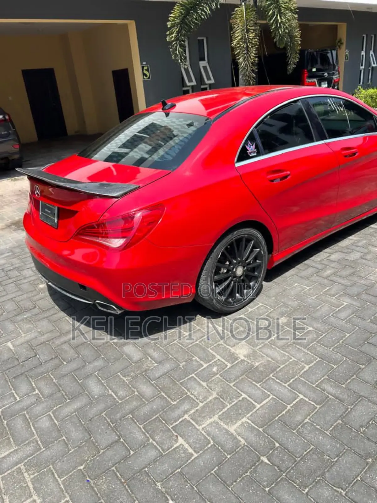 Mercedes-Benz CLA-Class CLA 250 4MATIC Sedan 2015 Red