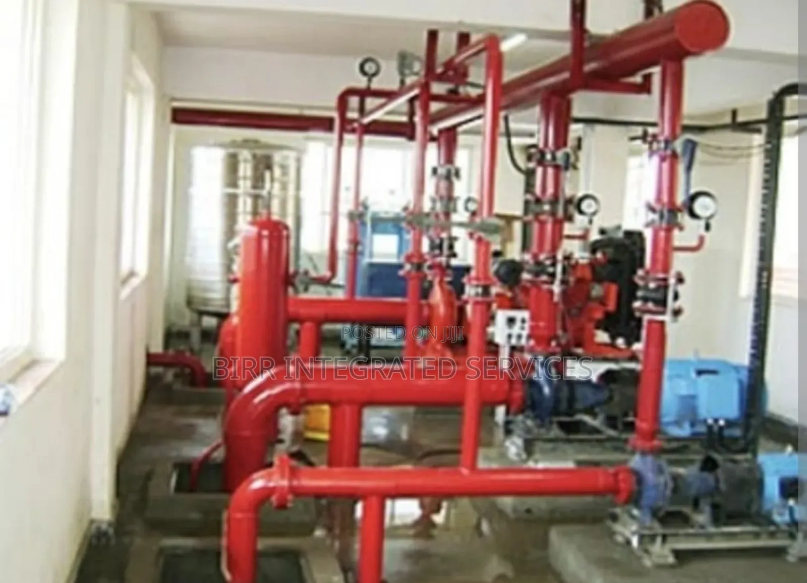 Sprinkler And Hydrant System