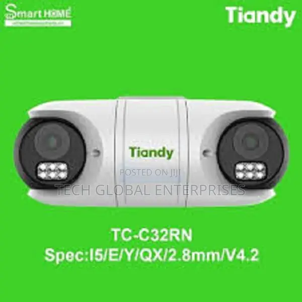 Tiandy Tc-C32rn 2.8mm Dual 2mp Fixed Ir Bullet Camera
