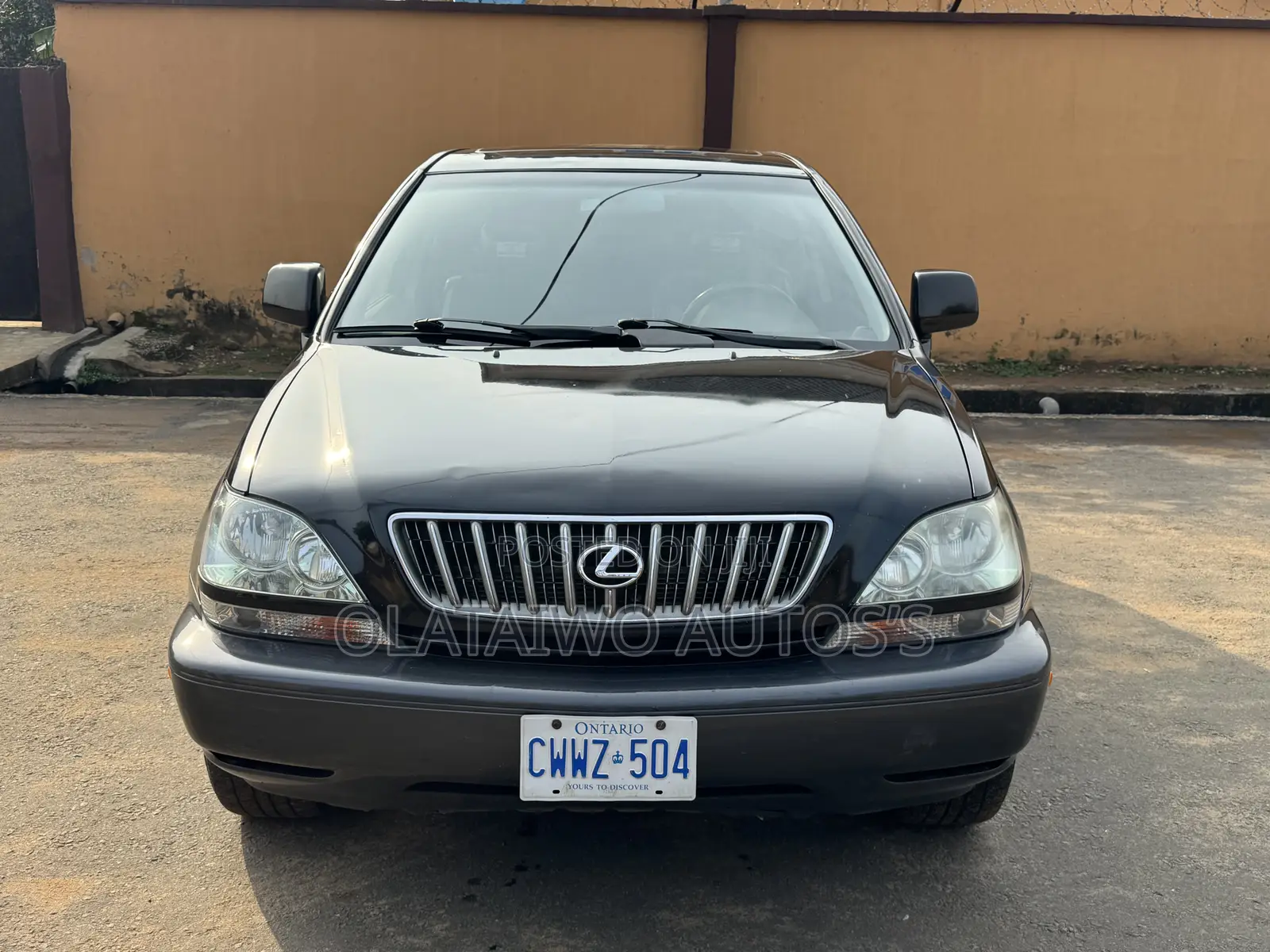 Lexus RX 300 4WD 2002 Black