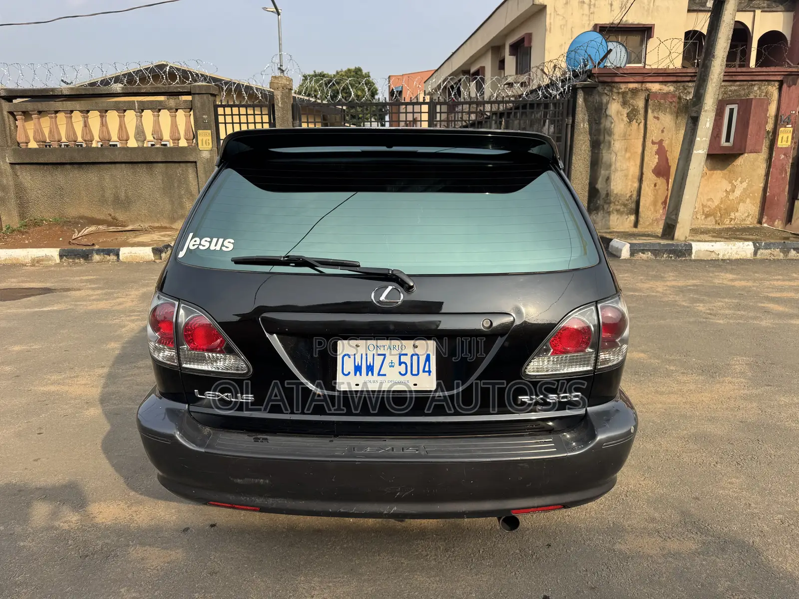 Lexus RX 300 4WD 2002 Black